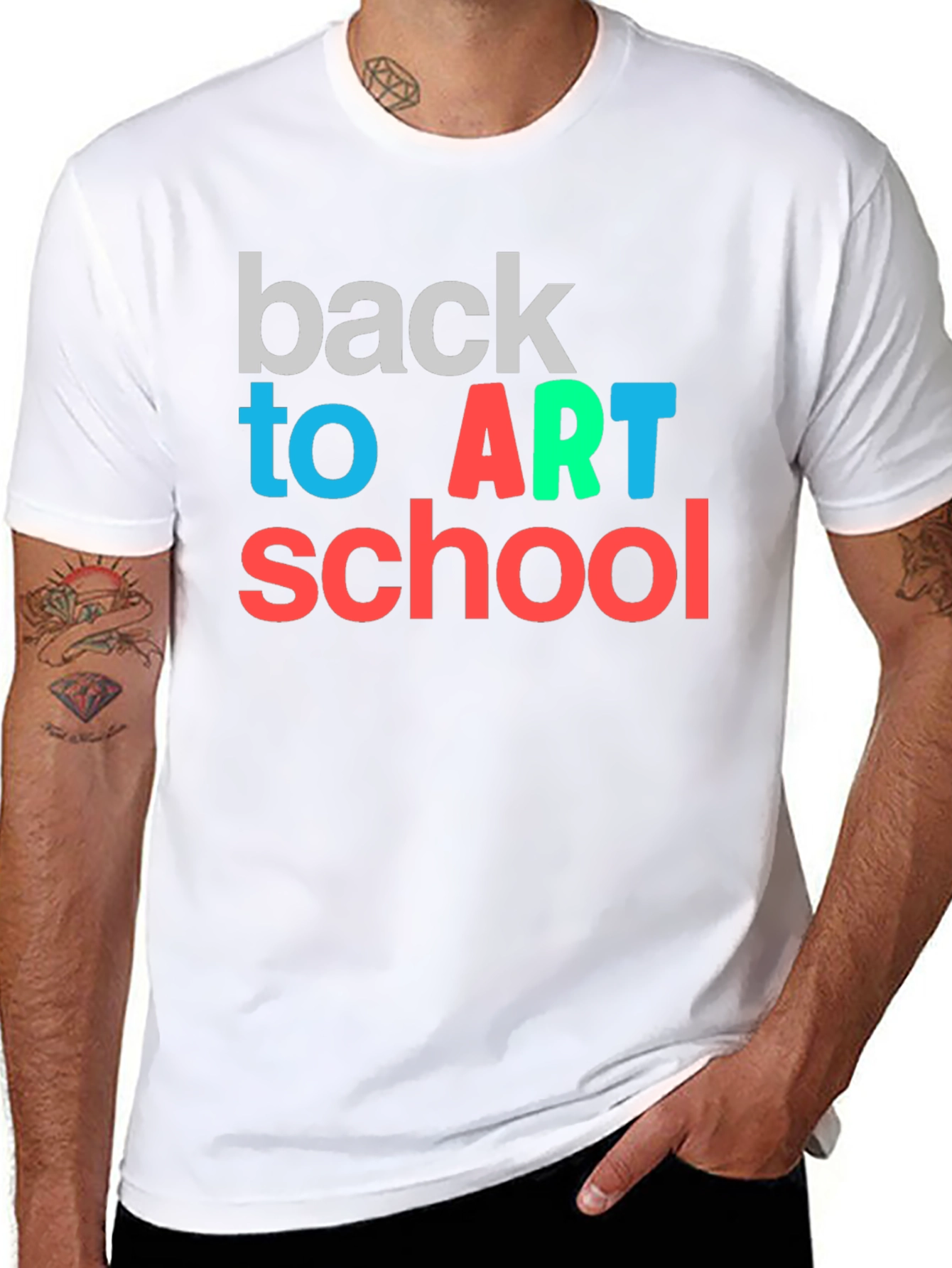 Back to Art School Graphic T-Shirt