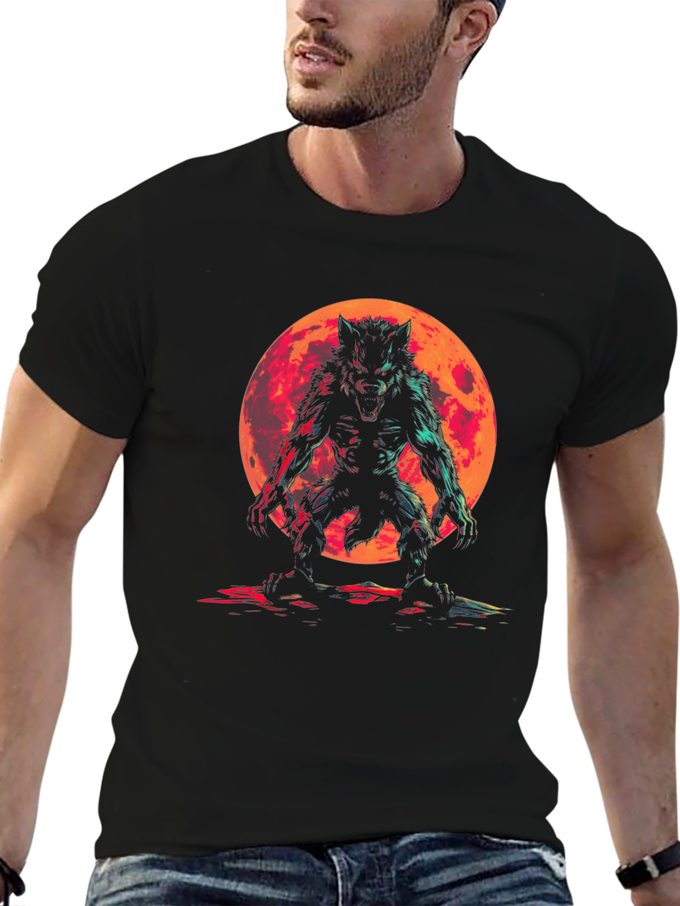 Werewolf Moon T-Shirt - Unleash Your Inner Beast