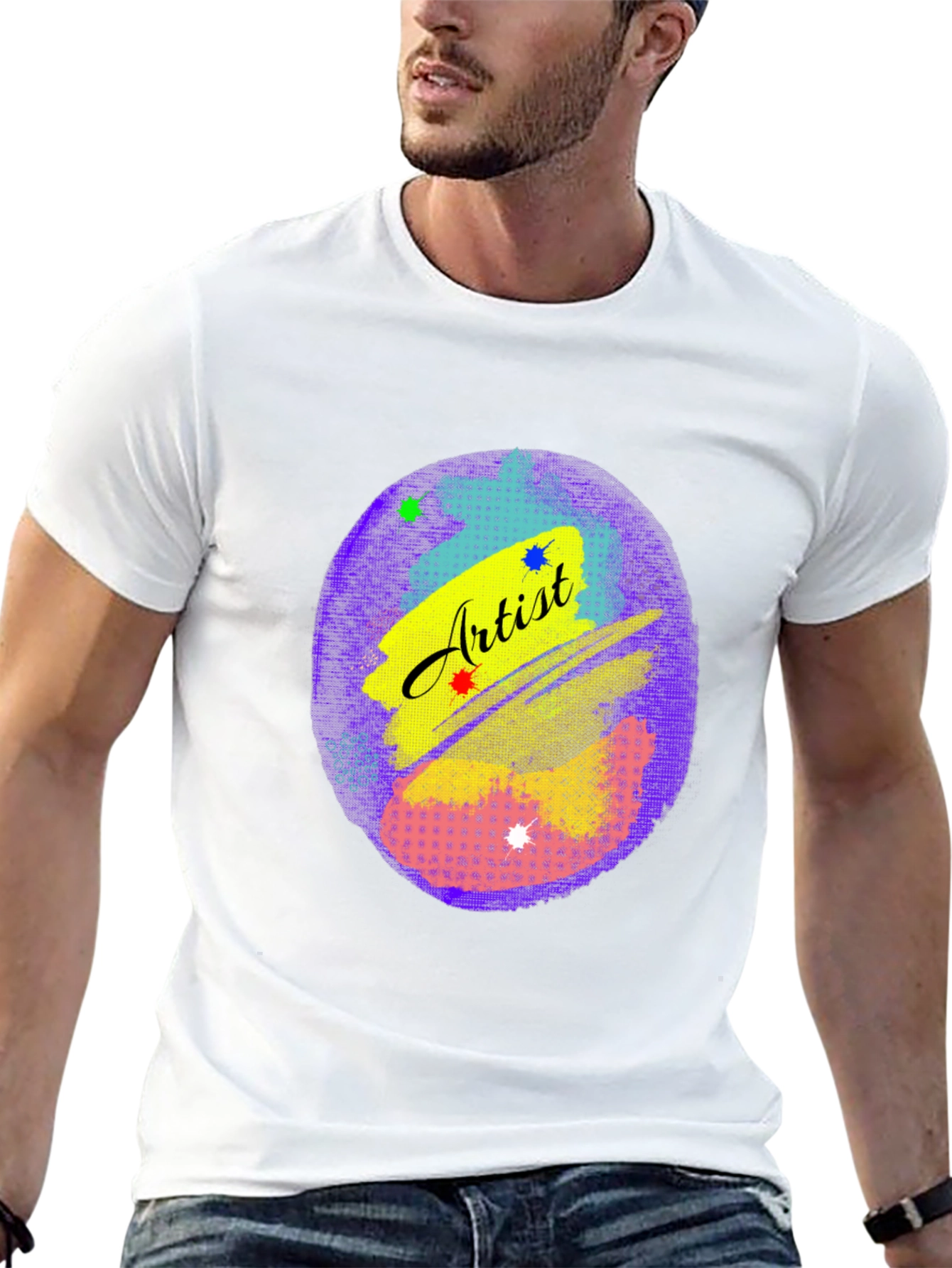 Artist Graphic Tee - Creative Expression Shirt