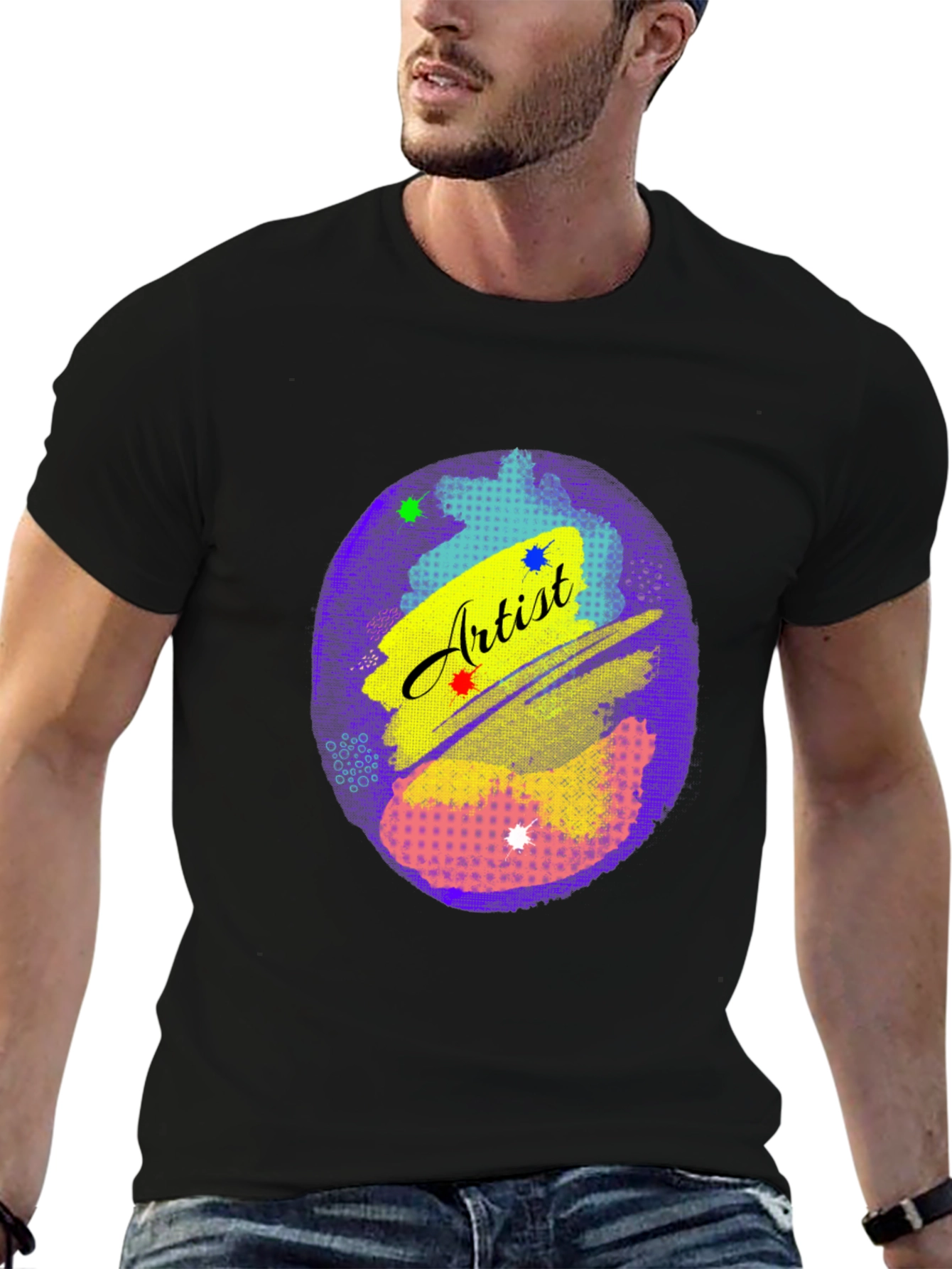 Artist Graphic Tee - Creative Expression Shirt