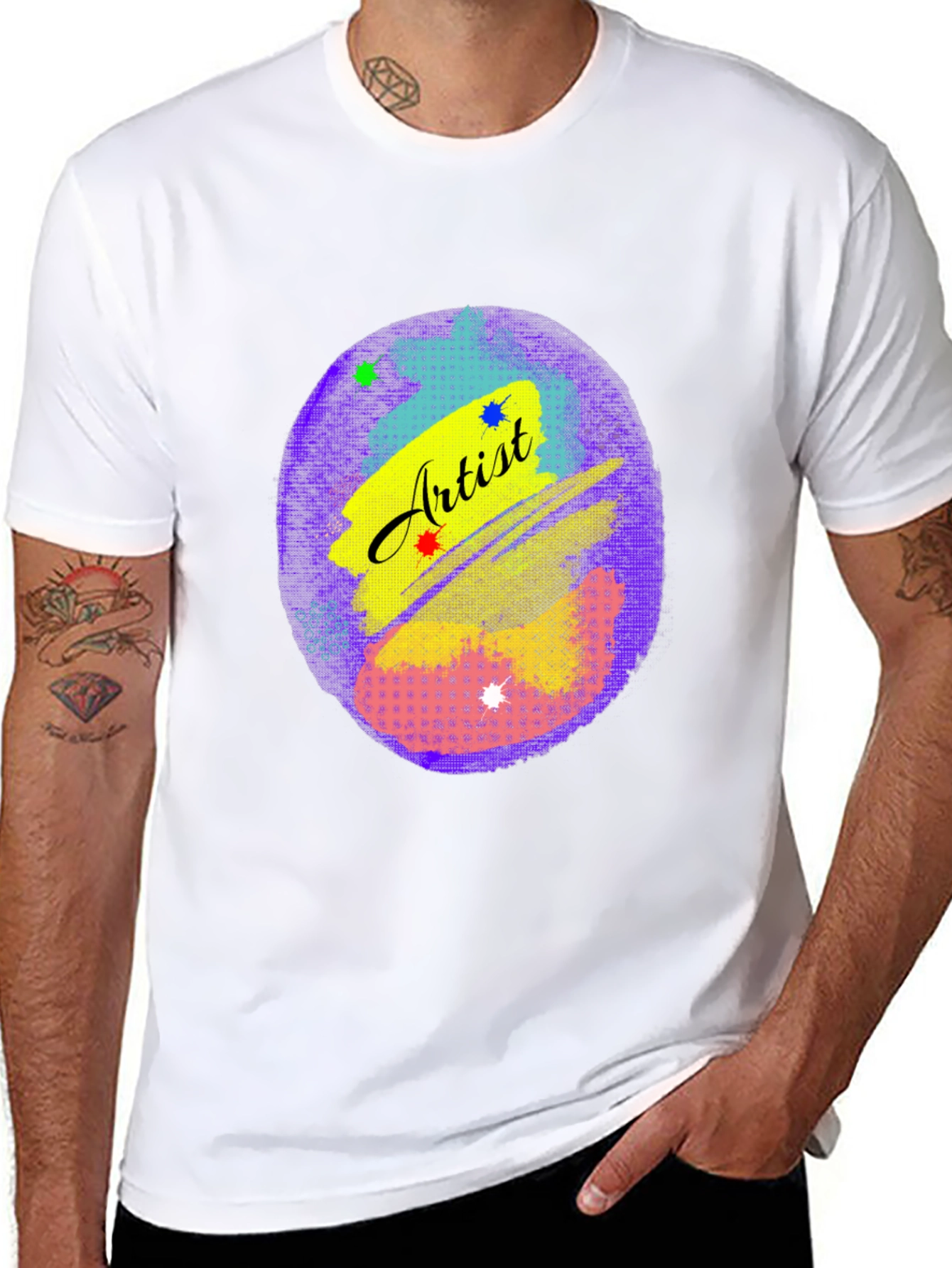 Artist Graphic Tee - Creative Expression Shirt