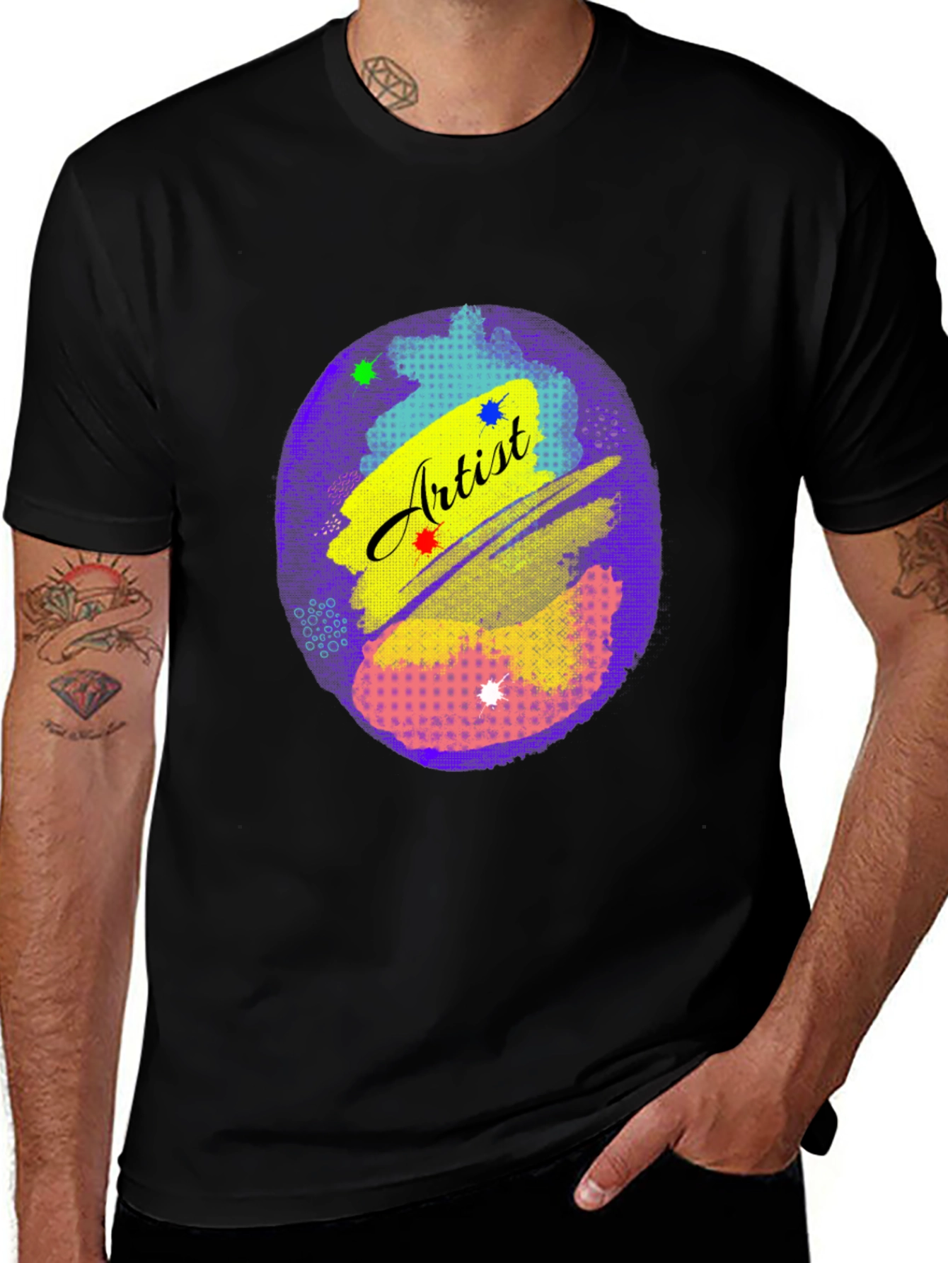 Artist Graphic Tee - Creative Expression Shirt