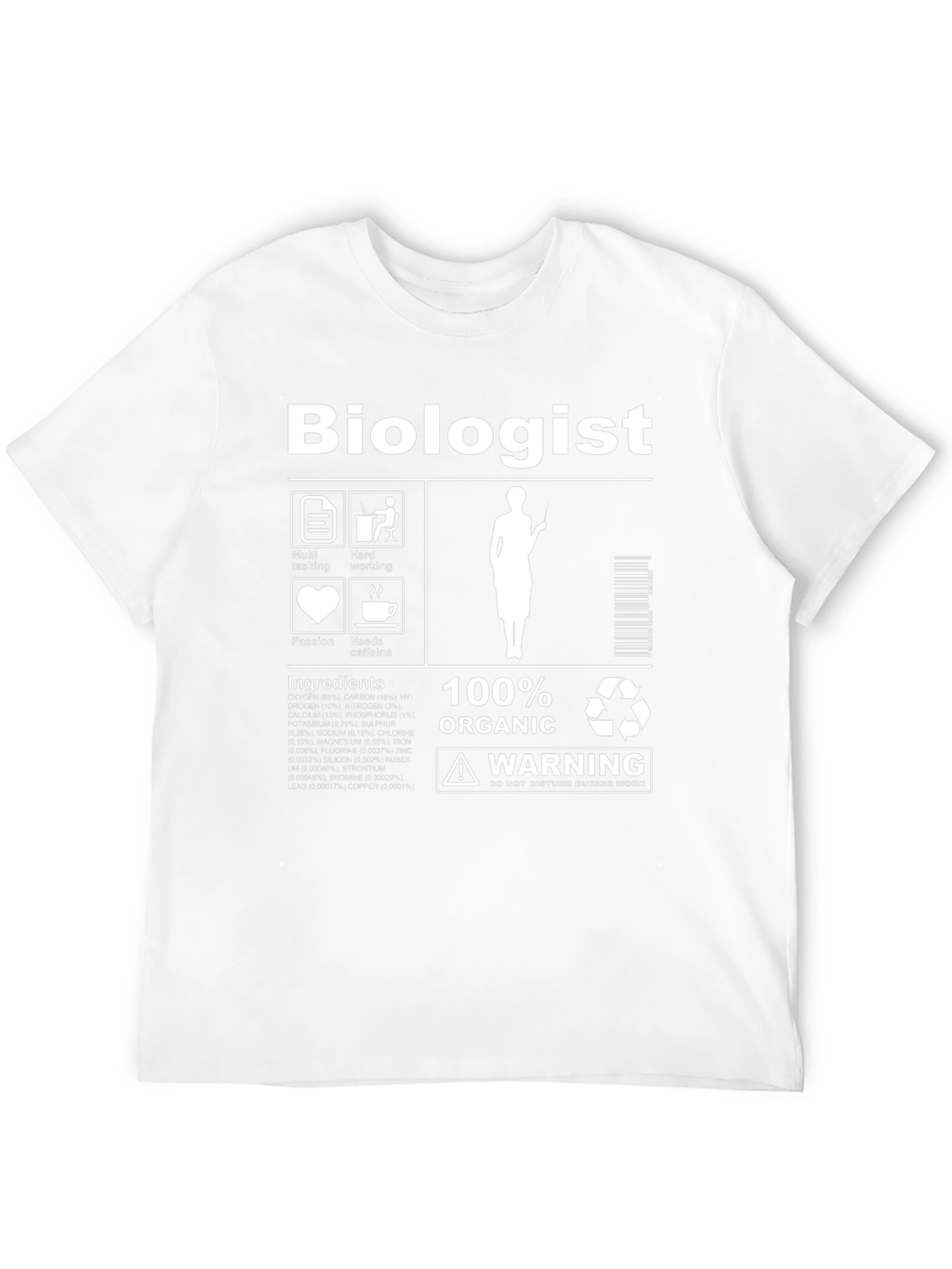 Biologist T-Shirt | 100% Organic