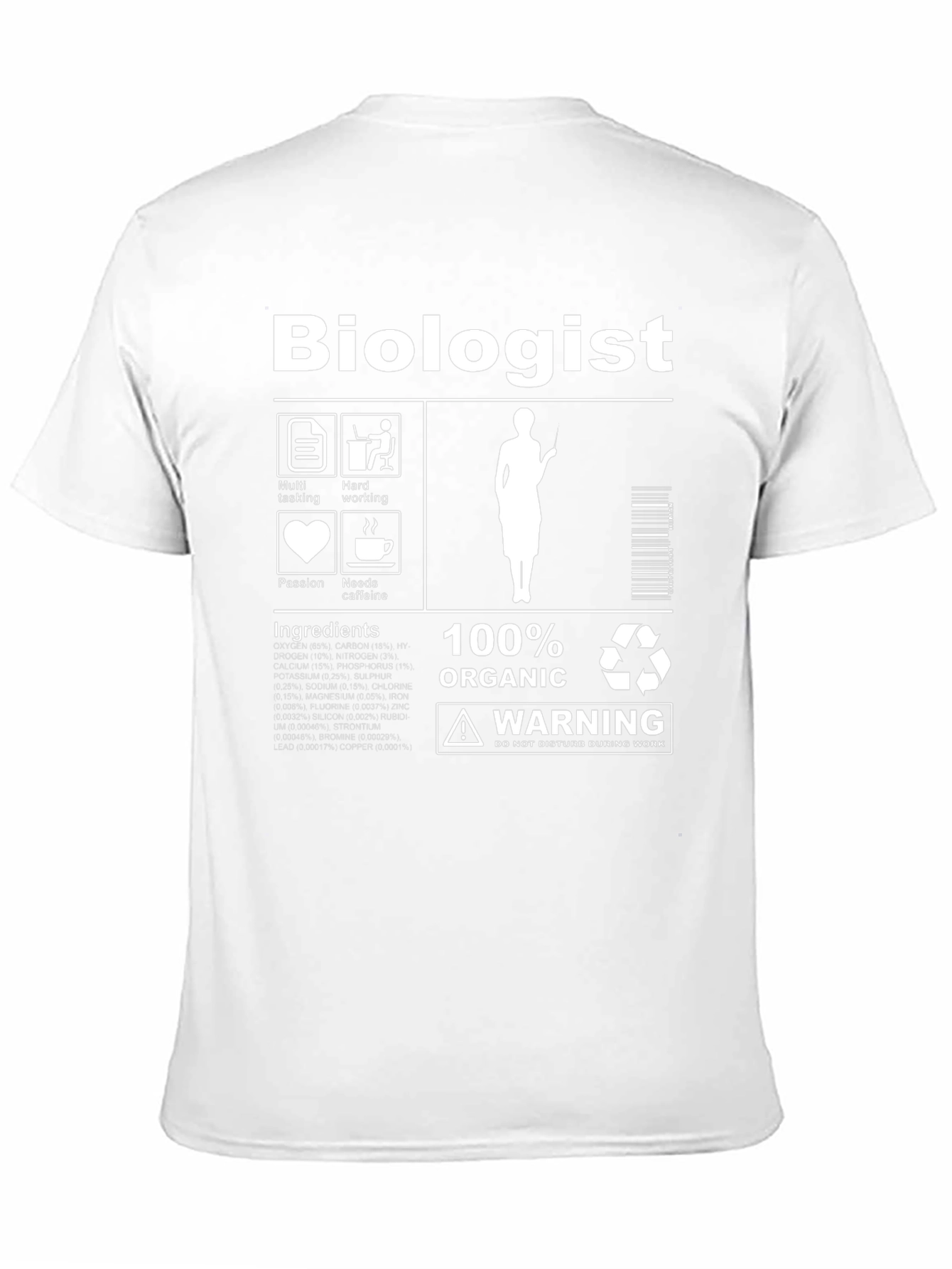 Biologist T-Shirt | 100% Organic