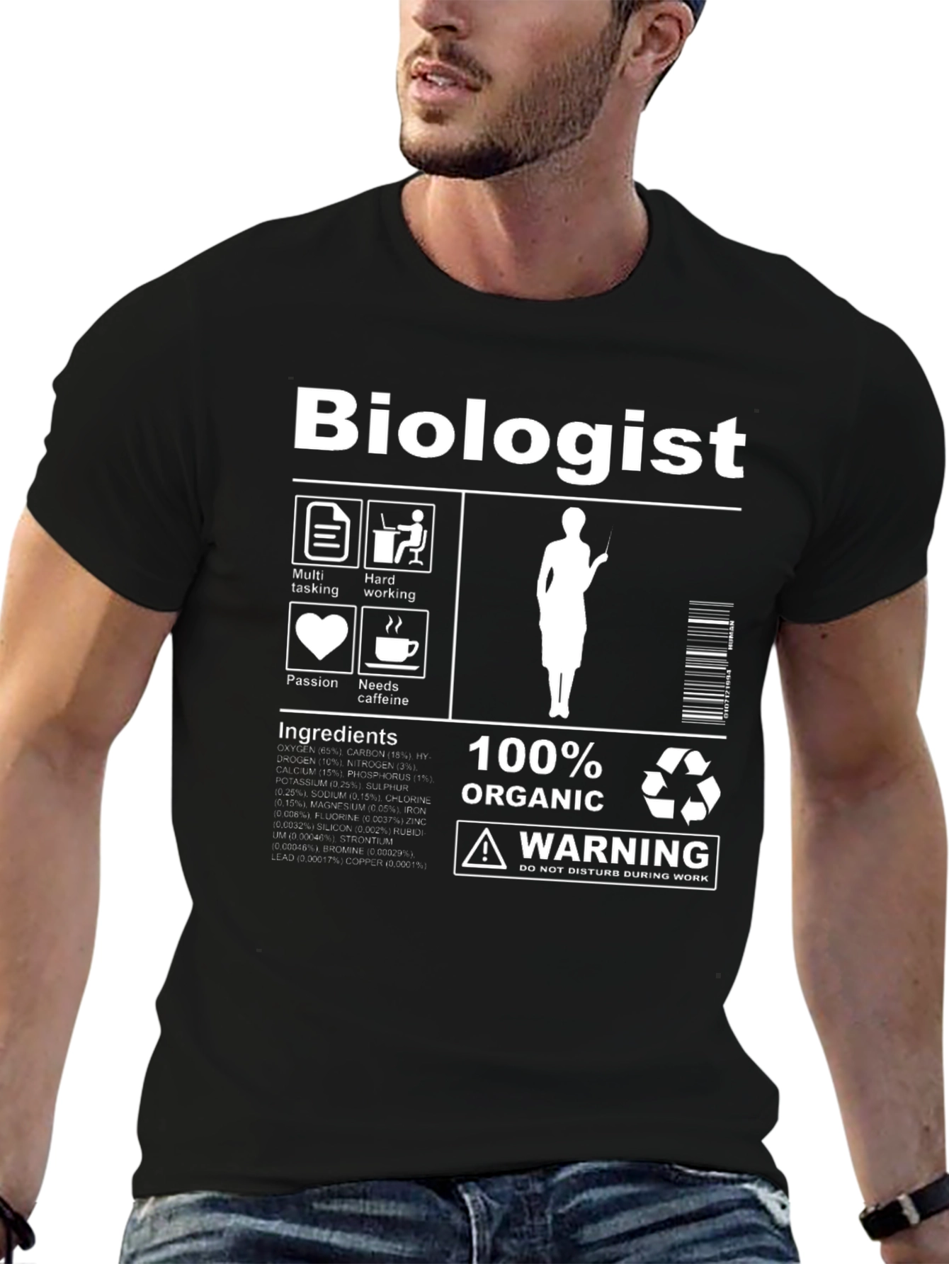 Biologist T-Shirt | 100% Organic