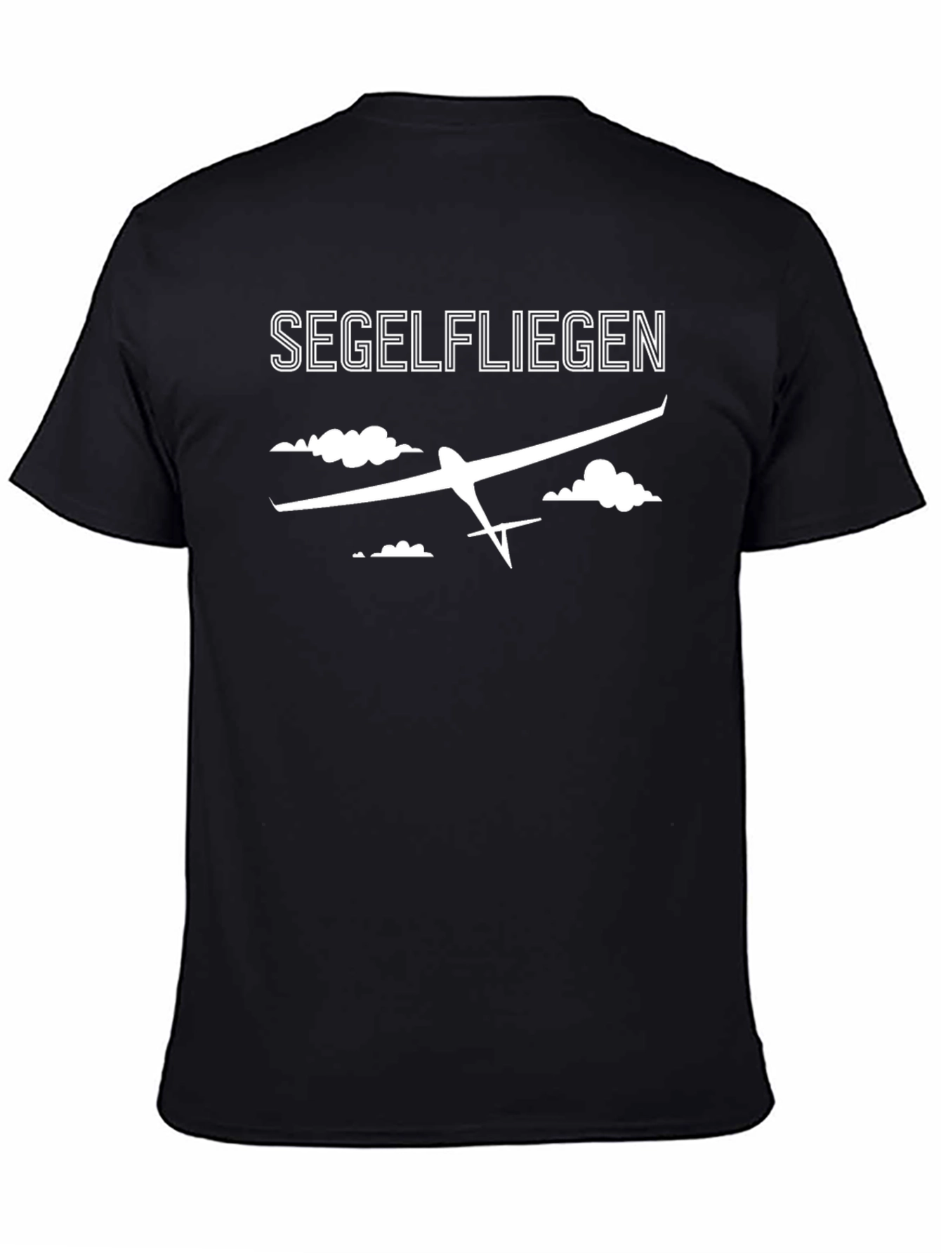 Segelfliegen Glider T-Shirt - Black