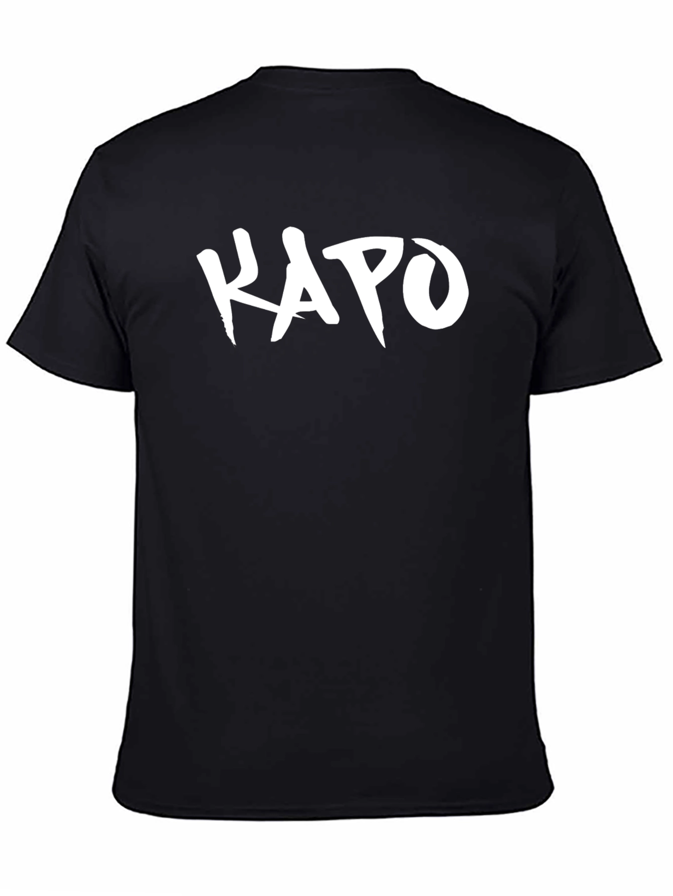 KAPO Graphic Tee - Stylish Black Cotton T-Shirt