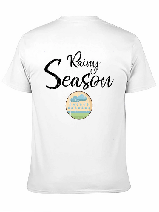 Rainy Season Graphic T-Shirt - Comfort and Style