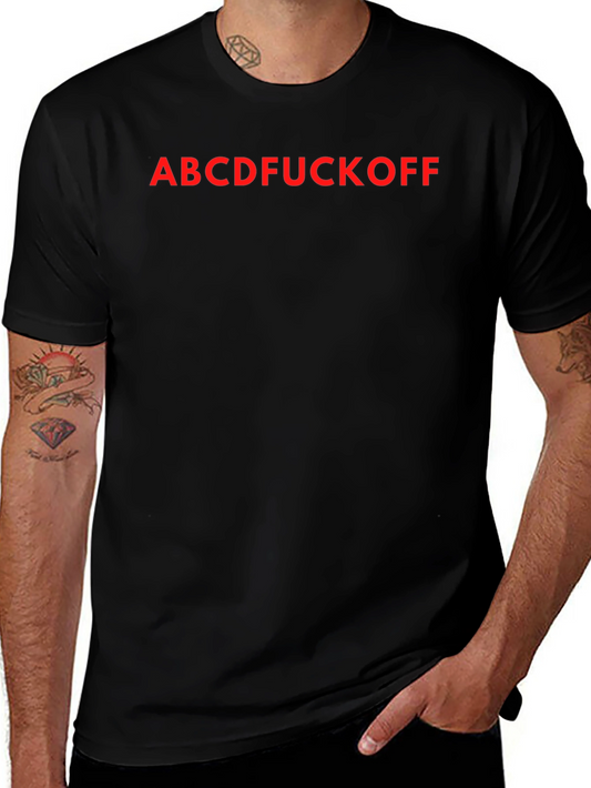 ABCD F*ck Off Funny Graphic Tee - Unisex