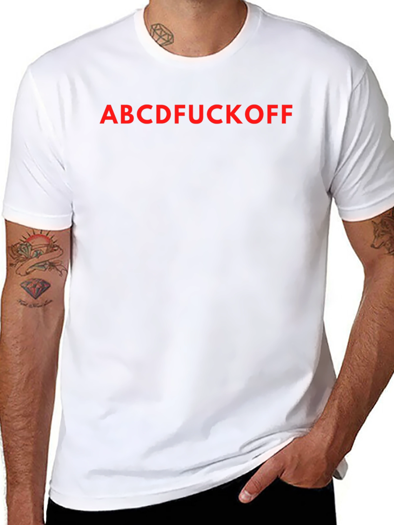 ABCD F*ck Off Funny Graphic Tee - Unisex
