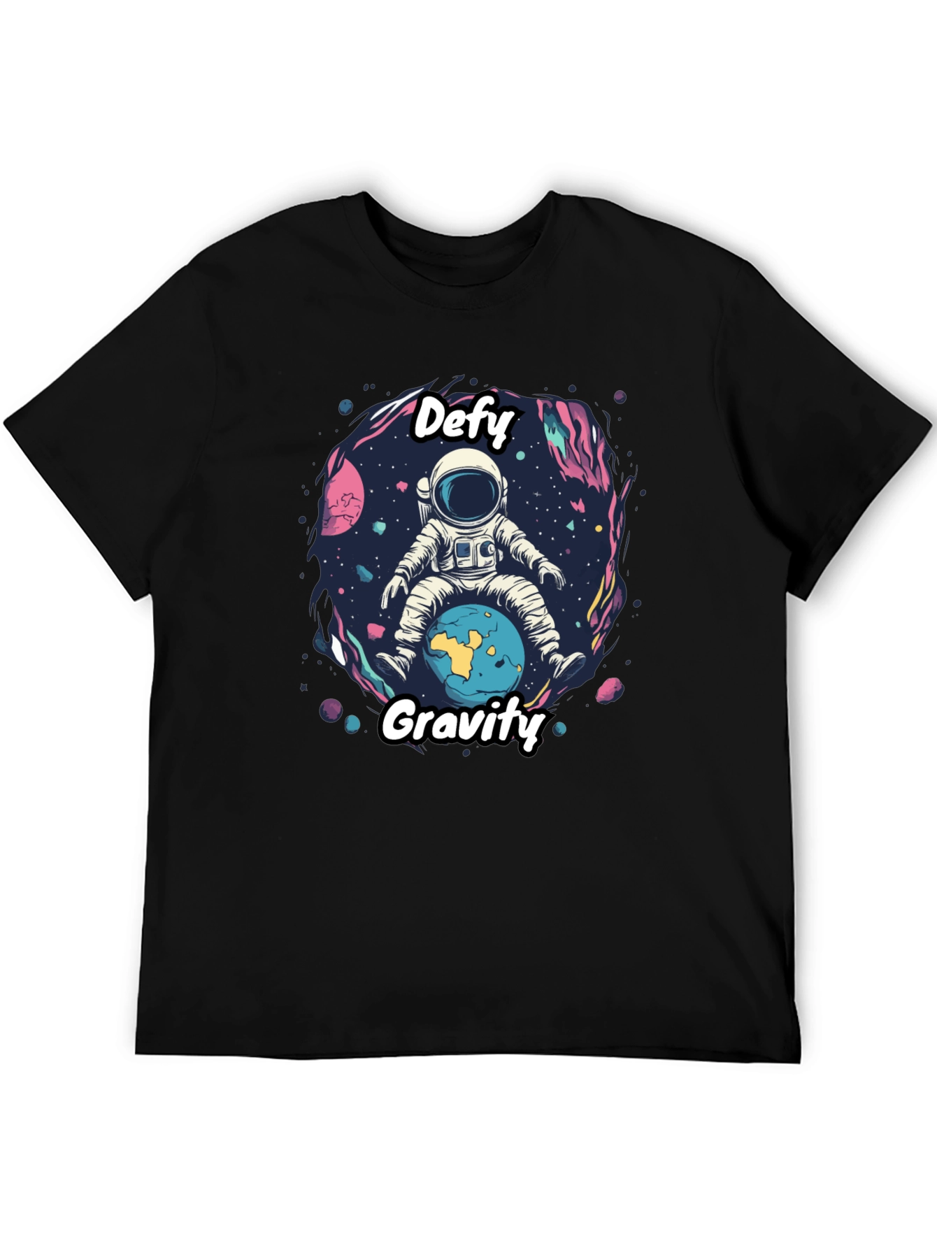 Defy Gravity Astronaut Graphic Tee