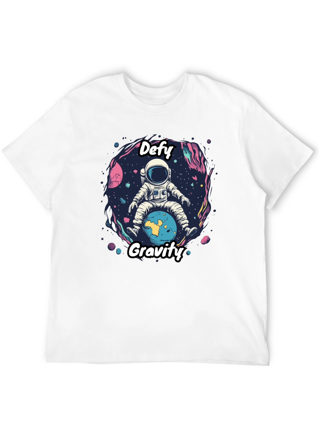 Defy Gravity Astronaut Graphic Tee