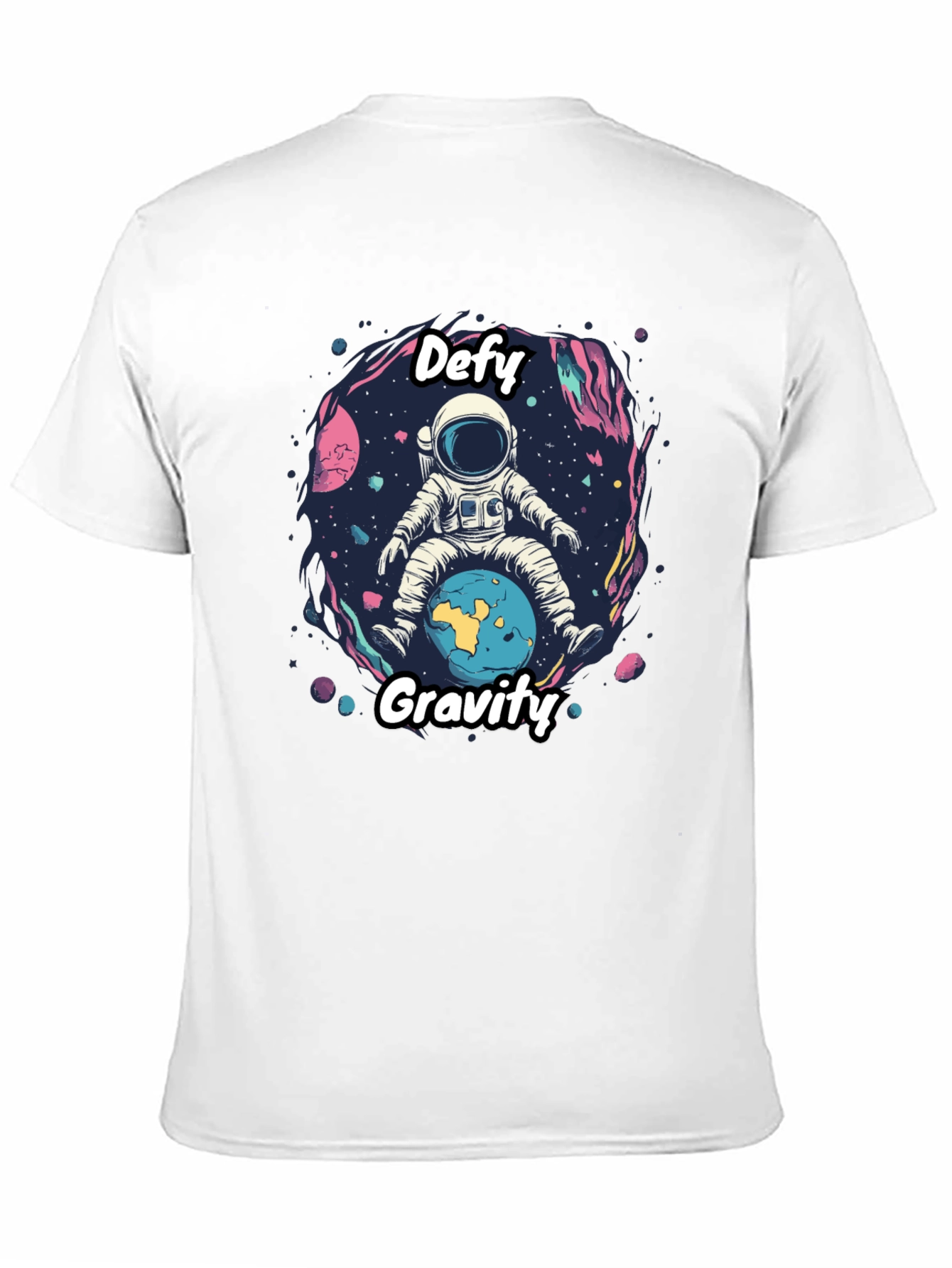 Defy Gravity Astronaut Graphic Tee