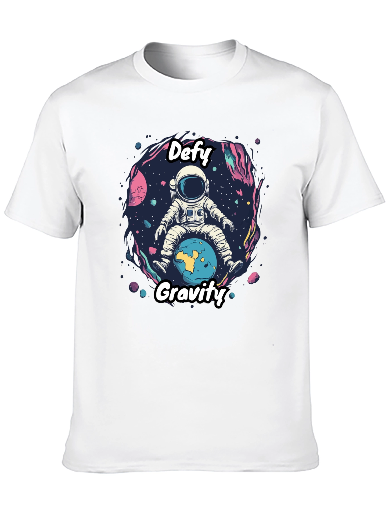 Defy Gravity Astronaut Graphic Tee