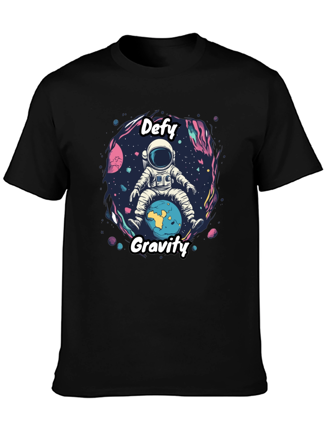 Defy Gravity Astronaut Graphic Tee