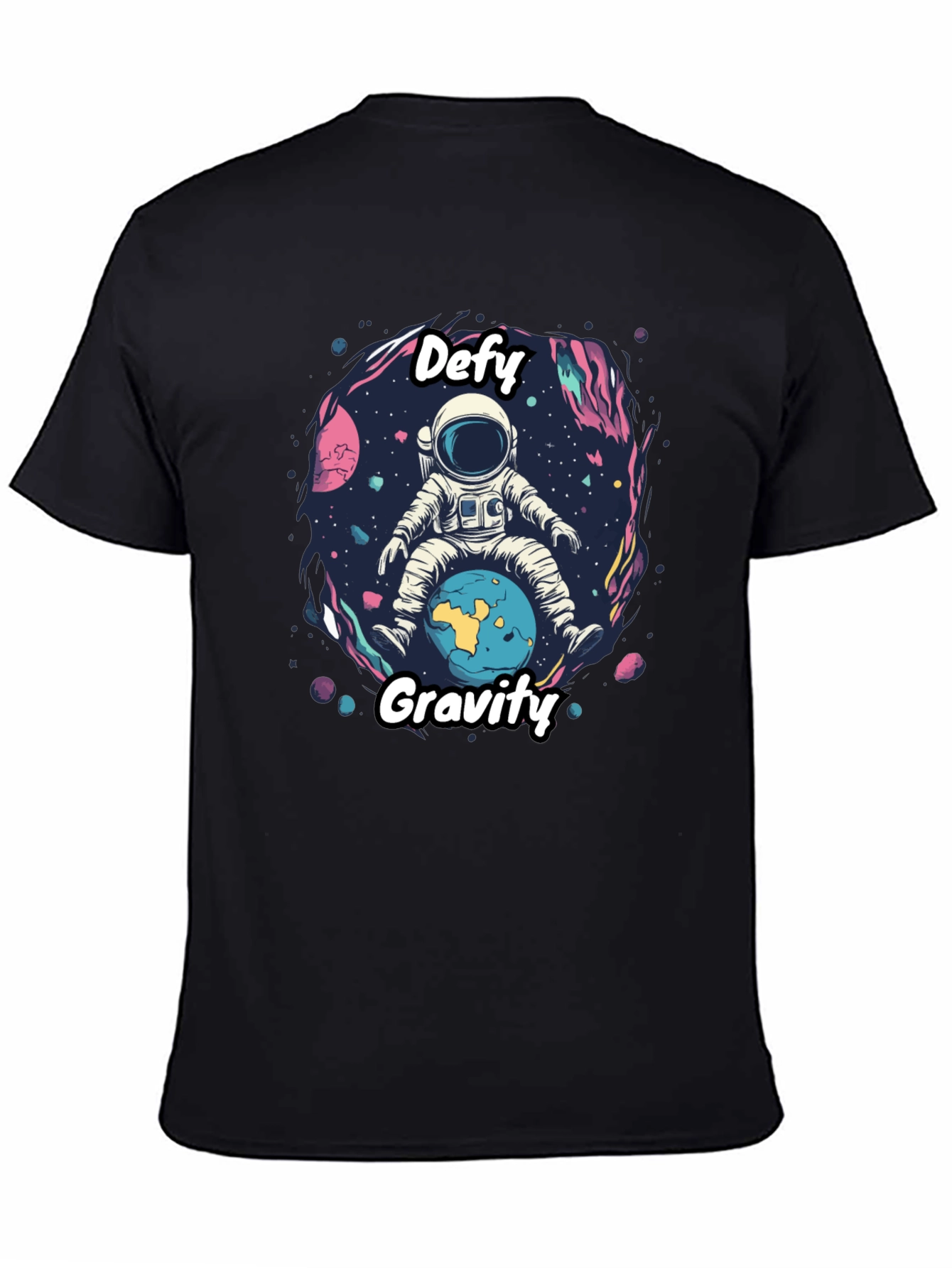 Defy Gravity Astronaut Graphic Tee