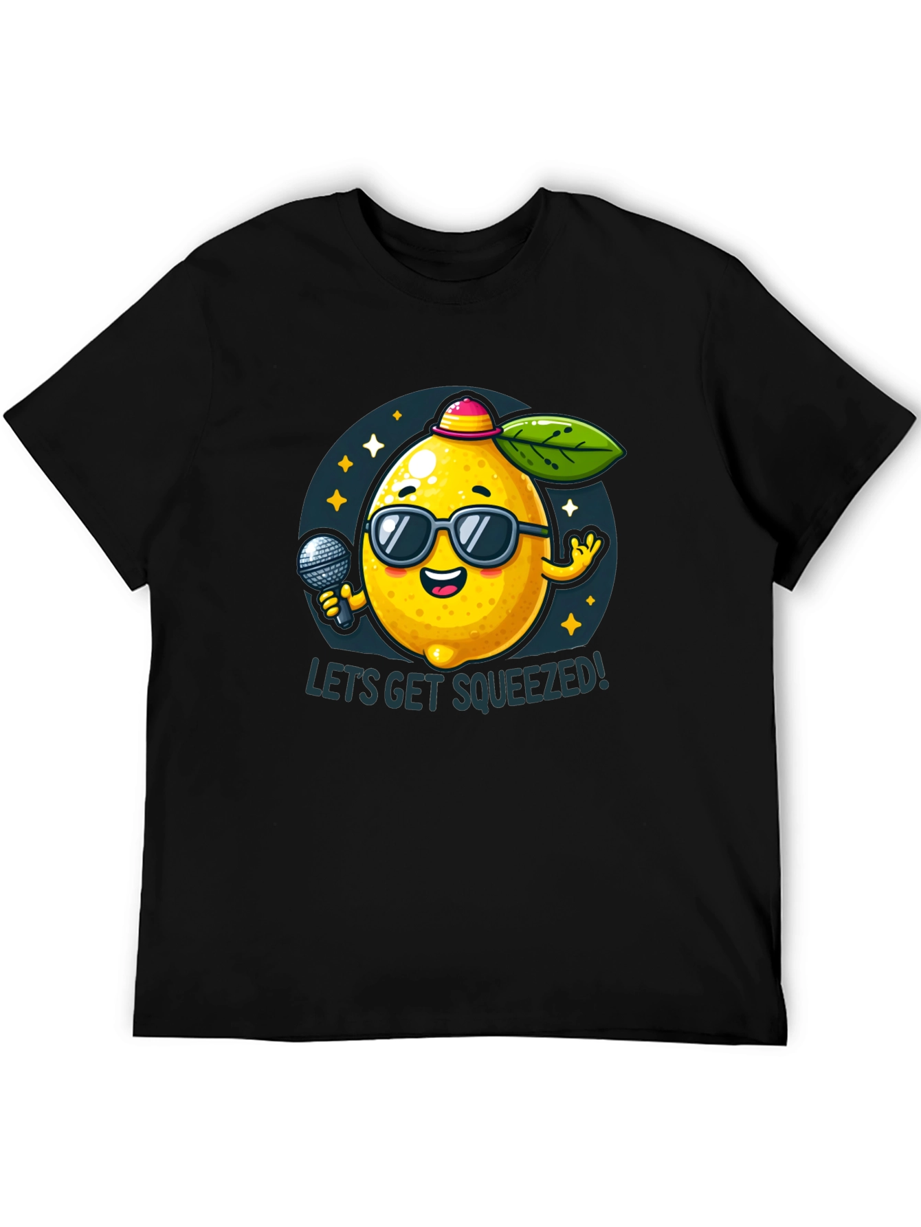 Funny Lemon T-Shirt - Lets Get Squeezed!