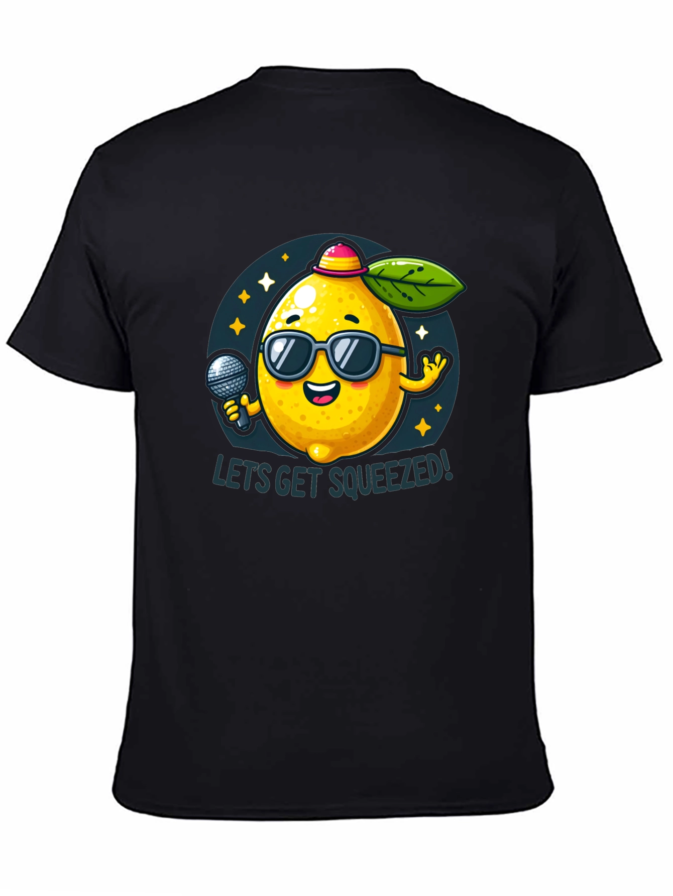 Funny Lemon T-Shirt - Lets Get Squeezed!