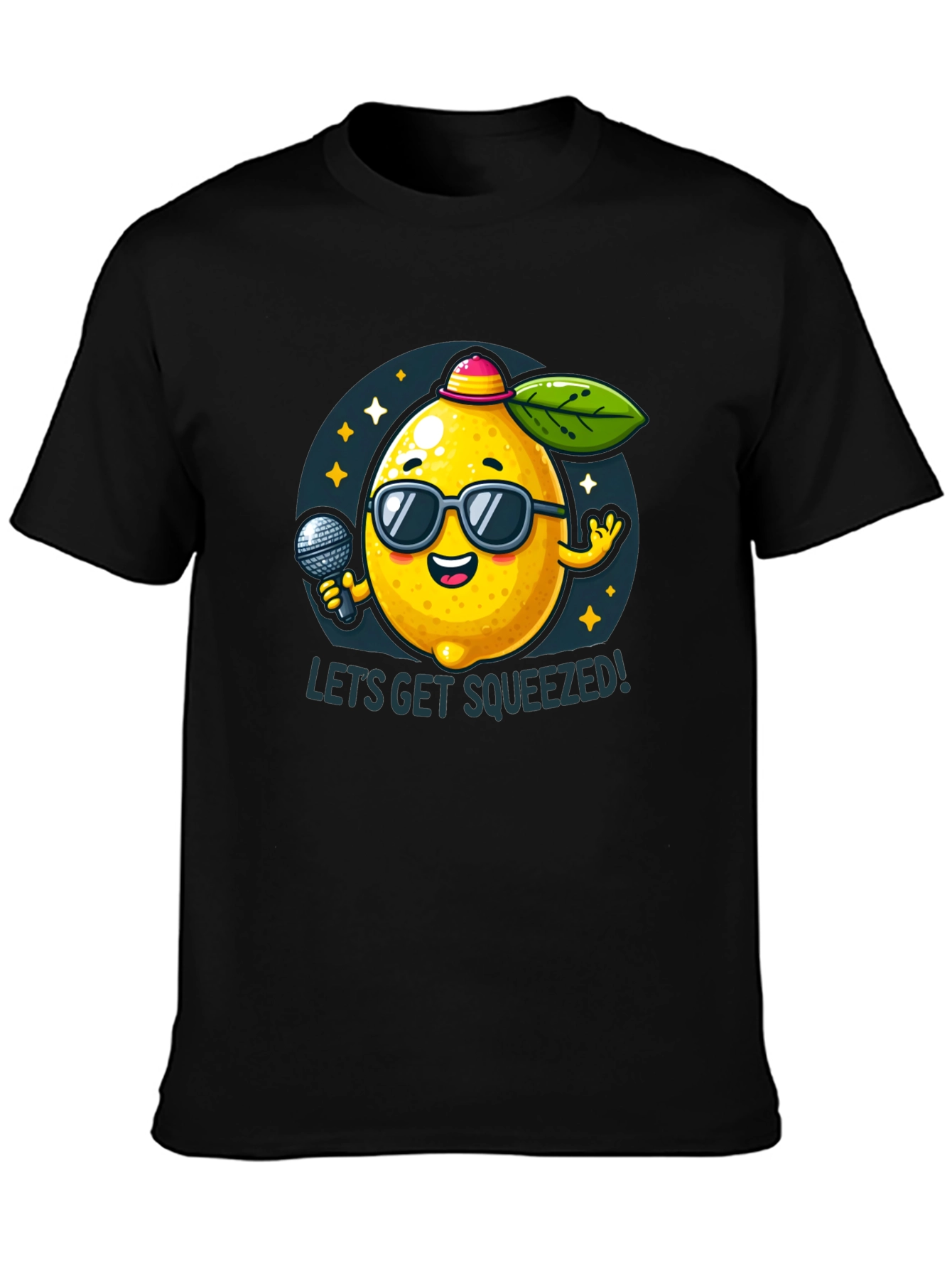 Funny Lemon T-Shirt - Lets Get Squeezed!
