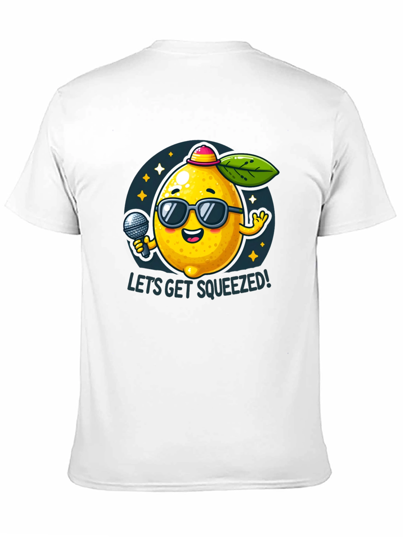 Funny Lemon T-Shirt - Lets Get Squeezed!