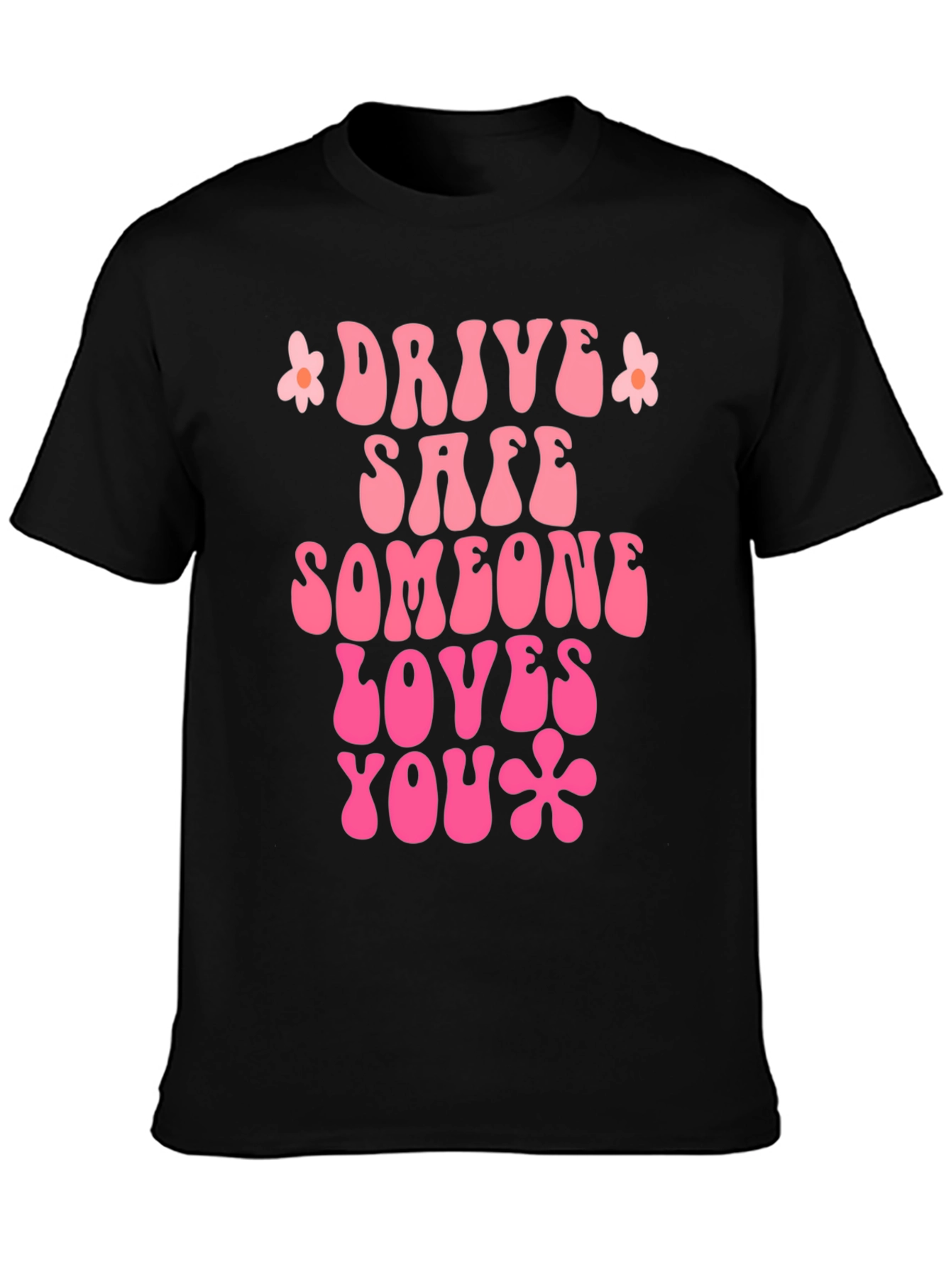 Drive Safe Graphic Tee - Retro Style