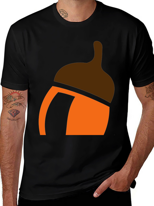 Acorn Graphic Tee - Nature Inspired Casual Wear