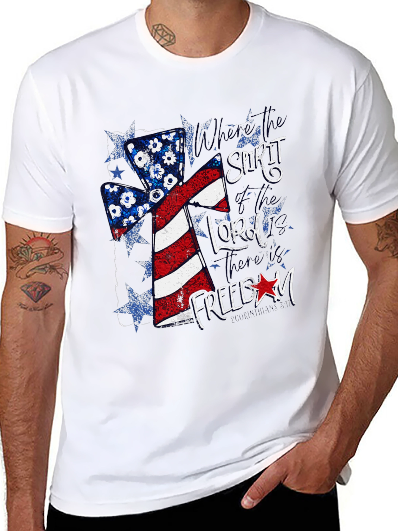 Patriotic Spirit Lord Freedom T-Shirt