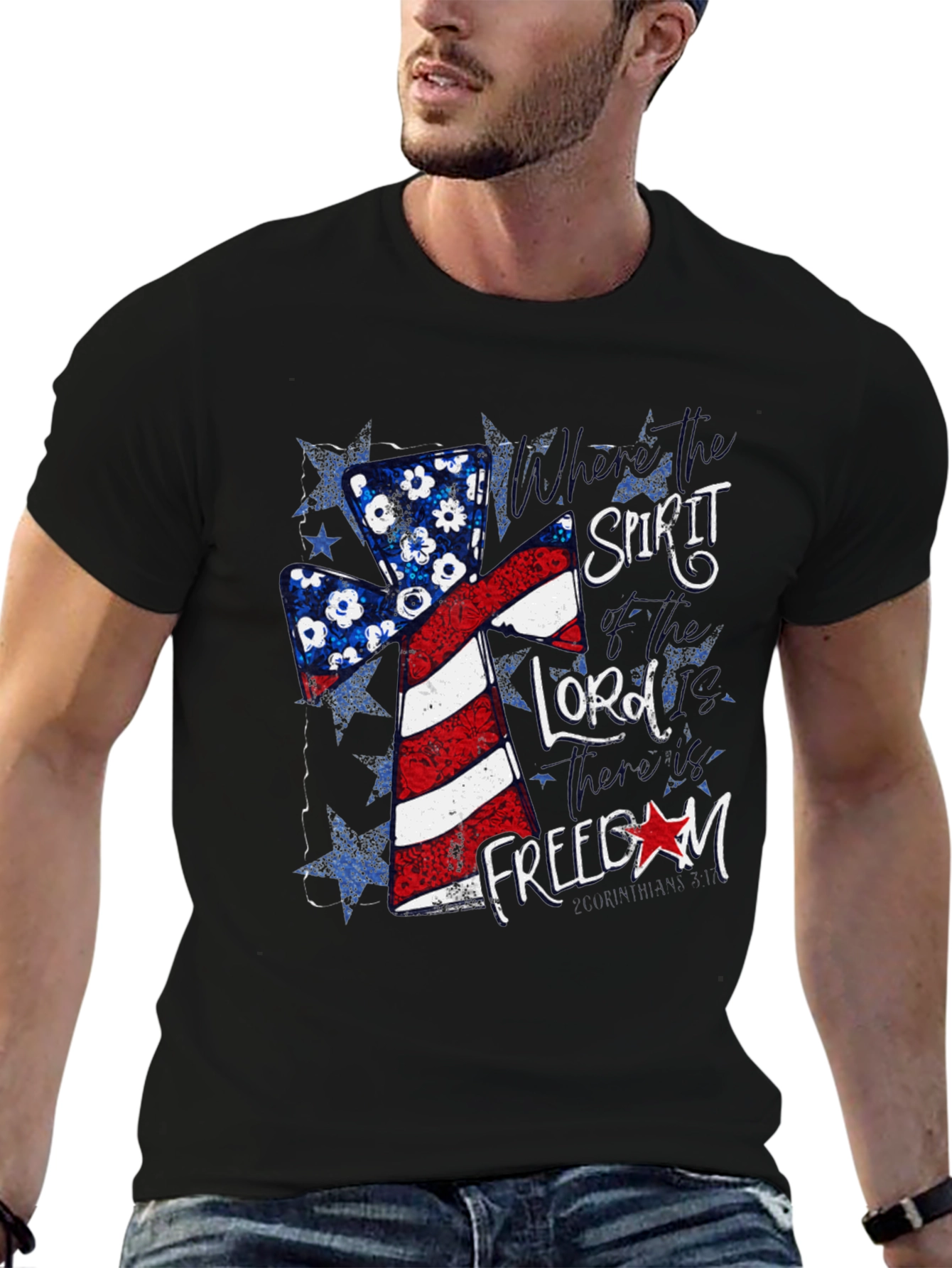 Patriotic Spirit Lord Freedom T-Shirt