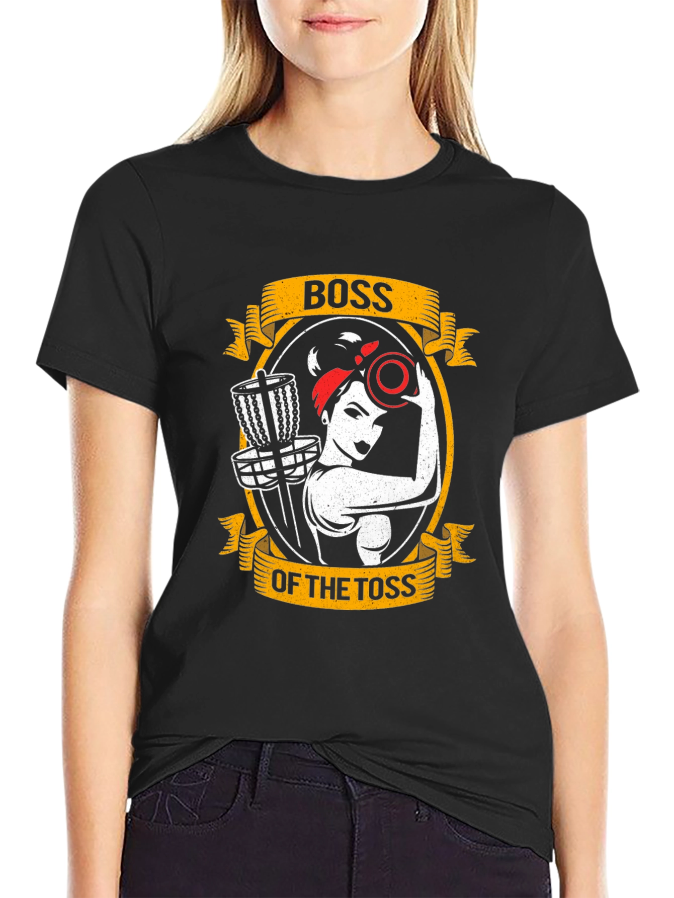 Boss of the Toss Disc Golf T-Shirt