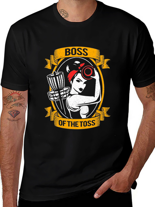 Boss of the Toss Disc Golf T-Shirt