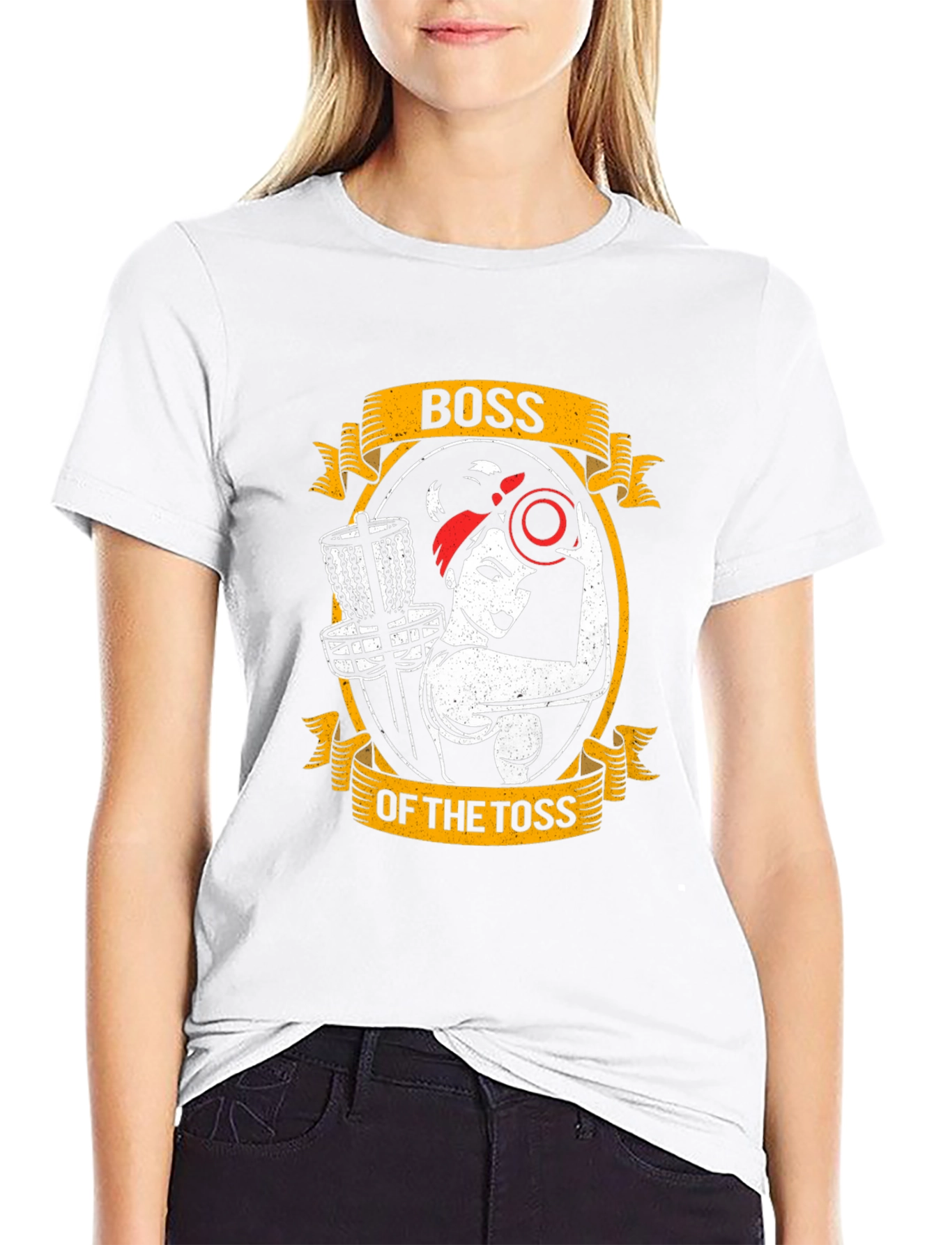 Boss of the Toss Disc Golf T-Shirt
