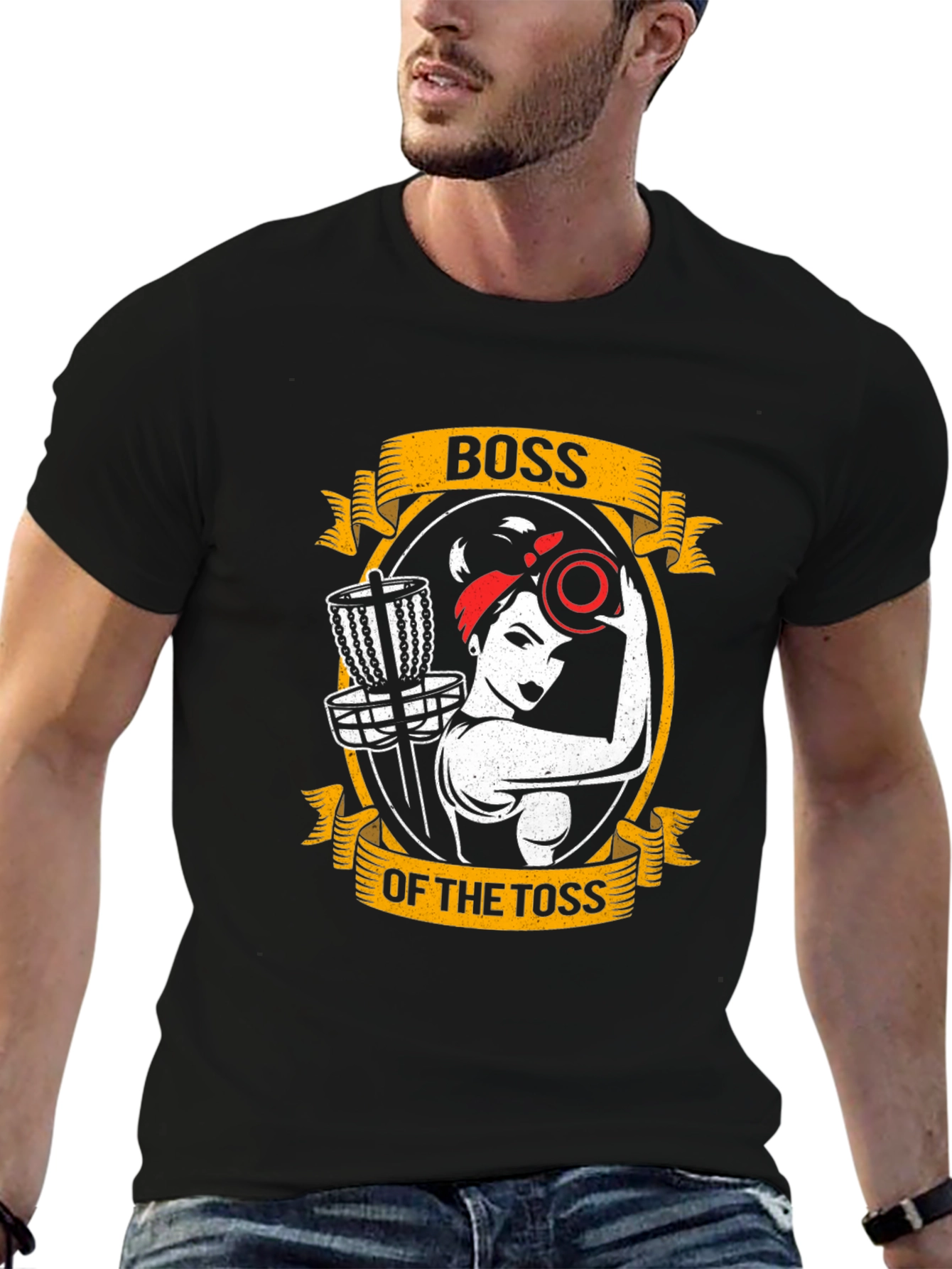 Boss of the Toss Disc Golf T-Shirt