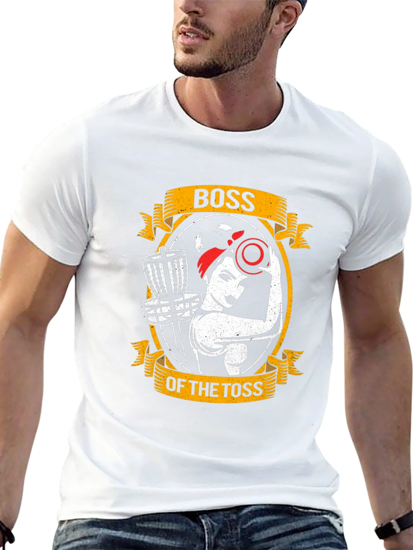 Boss of the Toss Disc Golf T-Shirt