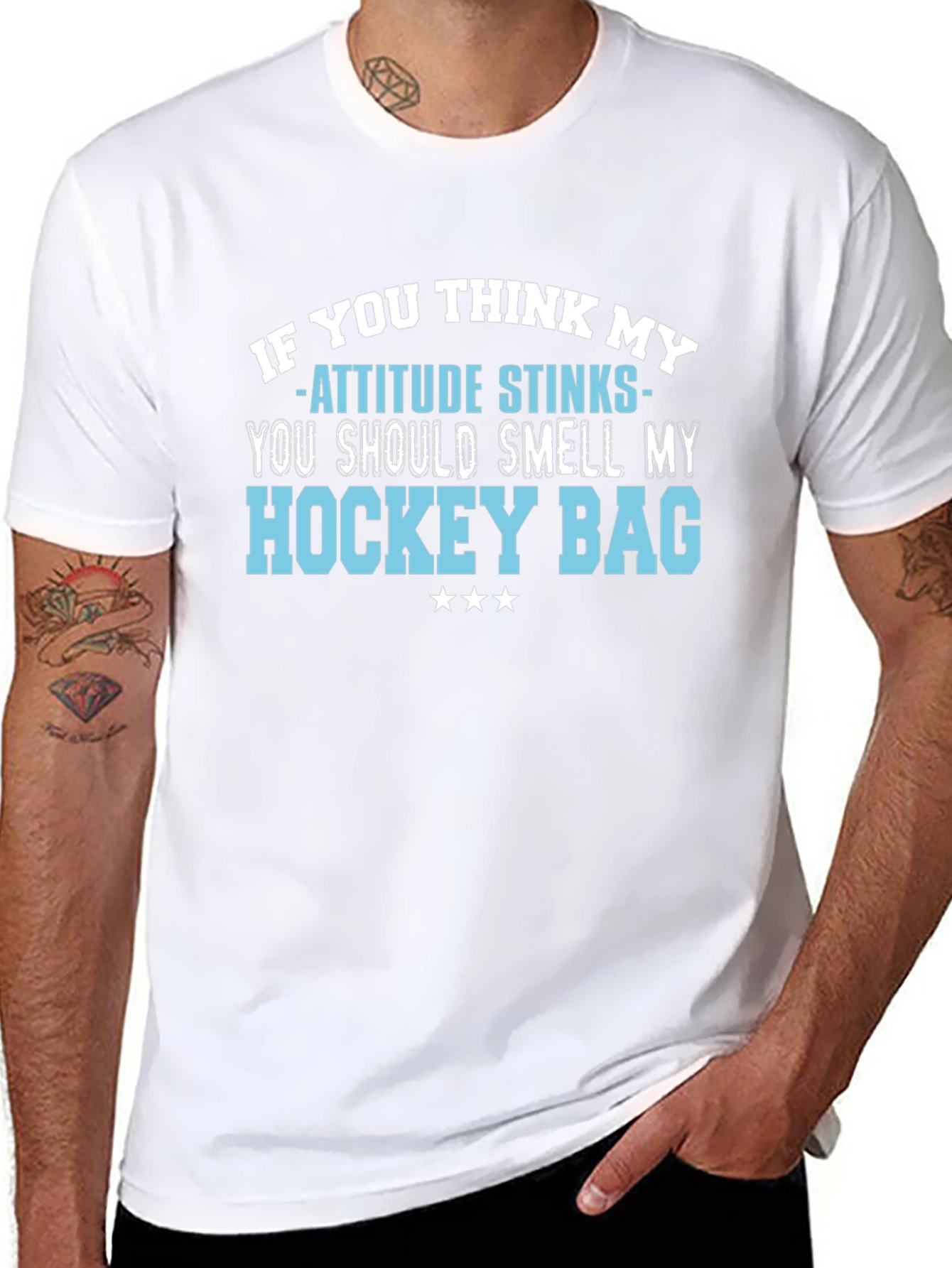 Hockey Bag Attitude T-Shirt