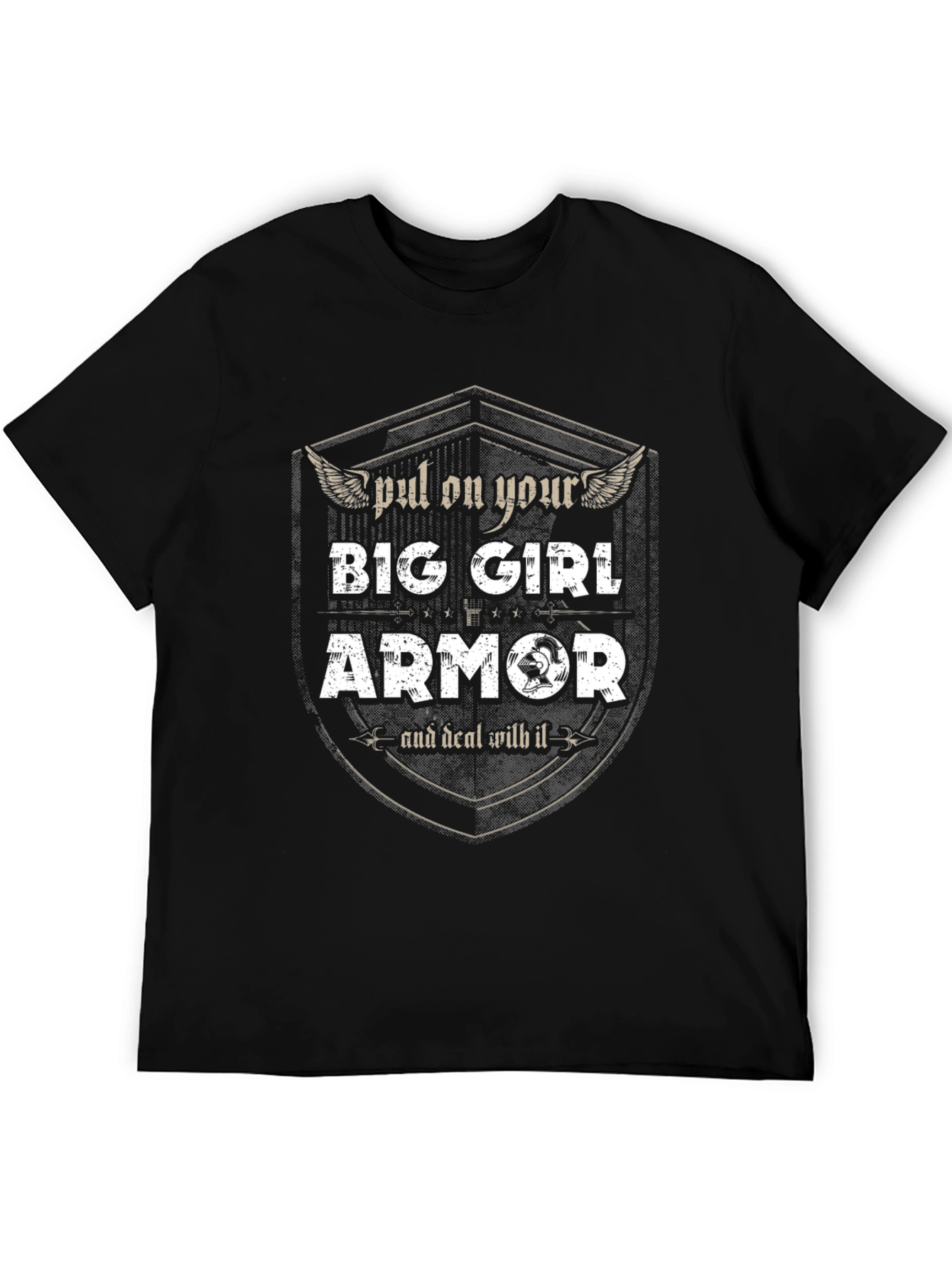 Big Girl Armor T-Shirt - Empowering Womens Tee