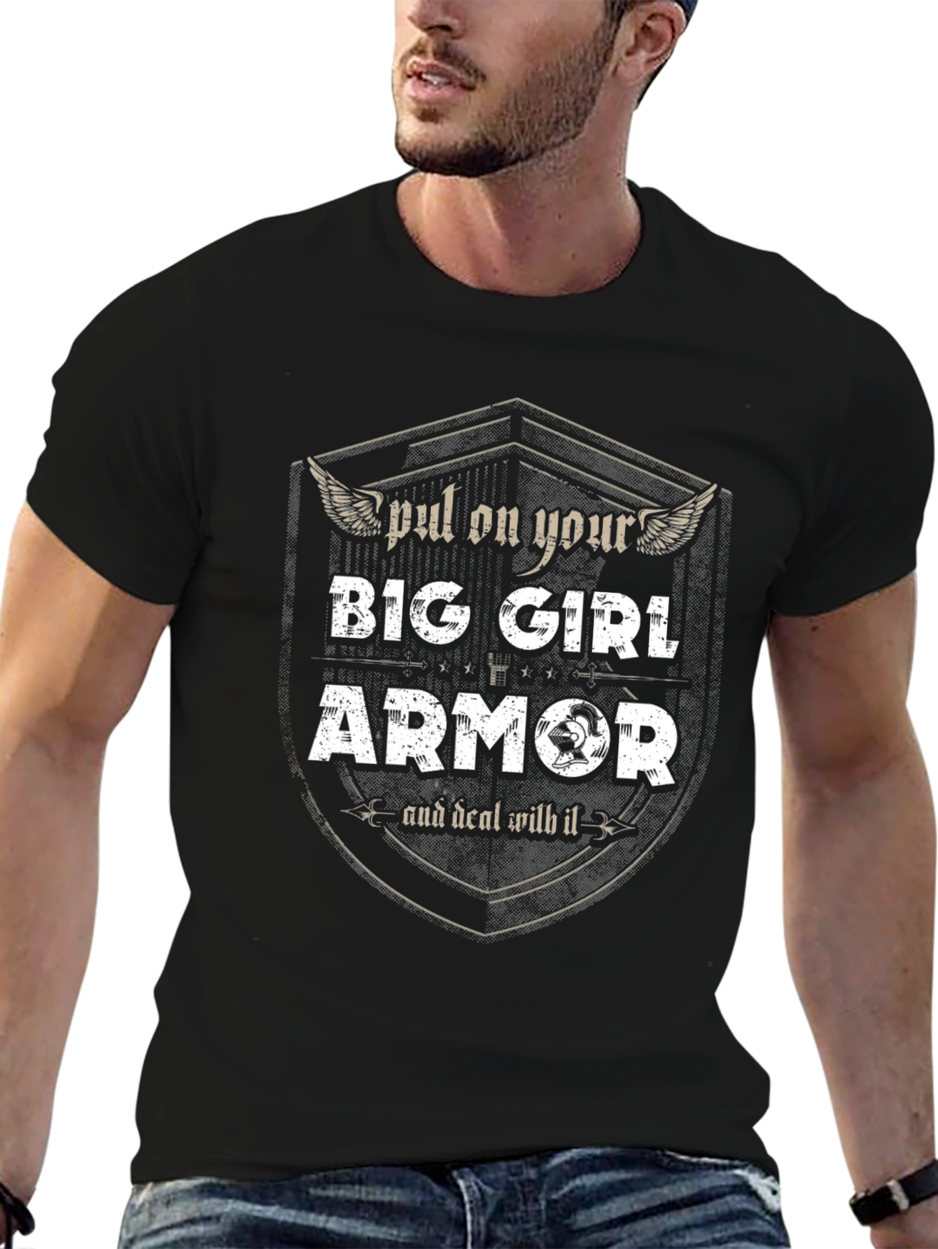 Big Girl Armor T-Shirt - Empowering Womens Tee