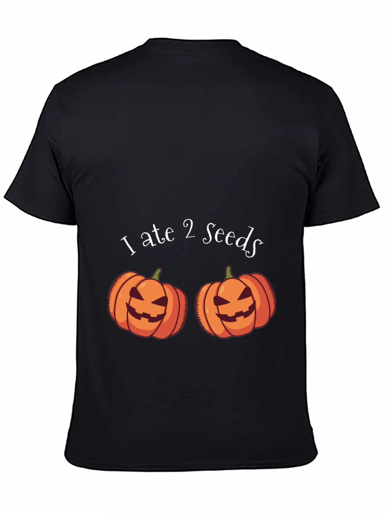 I Ate 2 Seeds Halloween Pumpkin T-Shirt