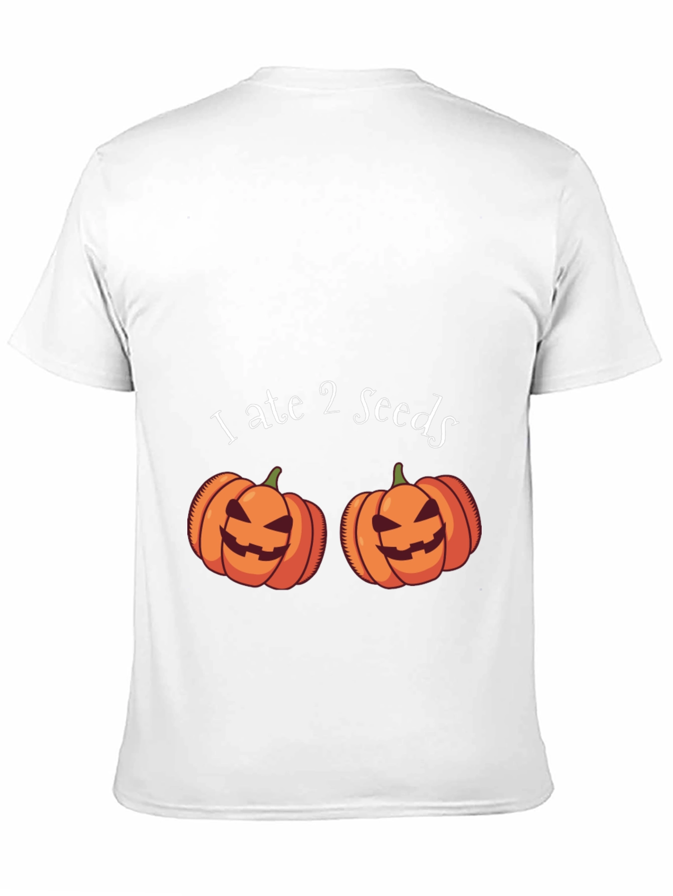 I Ate 2 Seeds Halloween Pumpkin T-Shirt