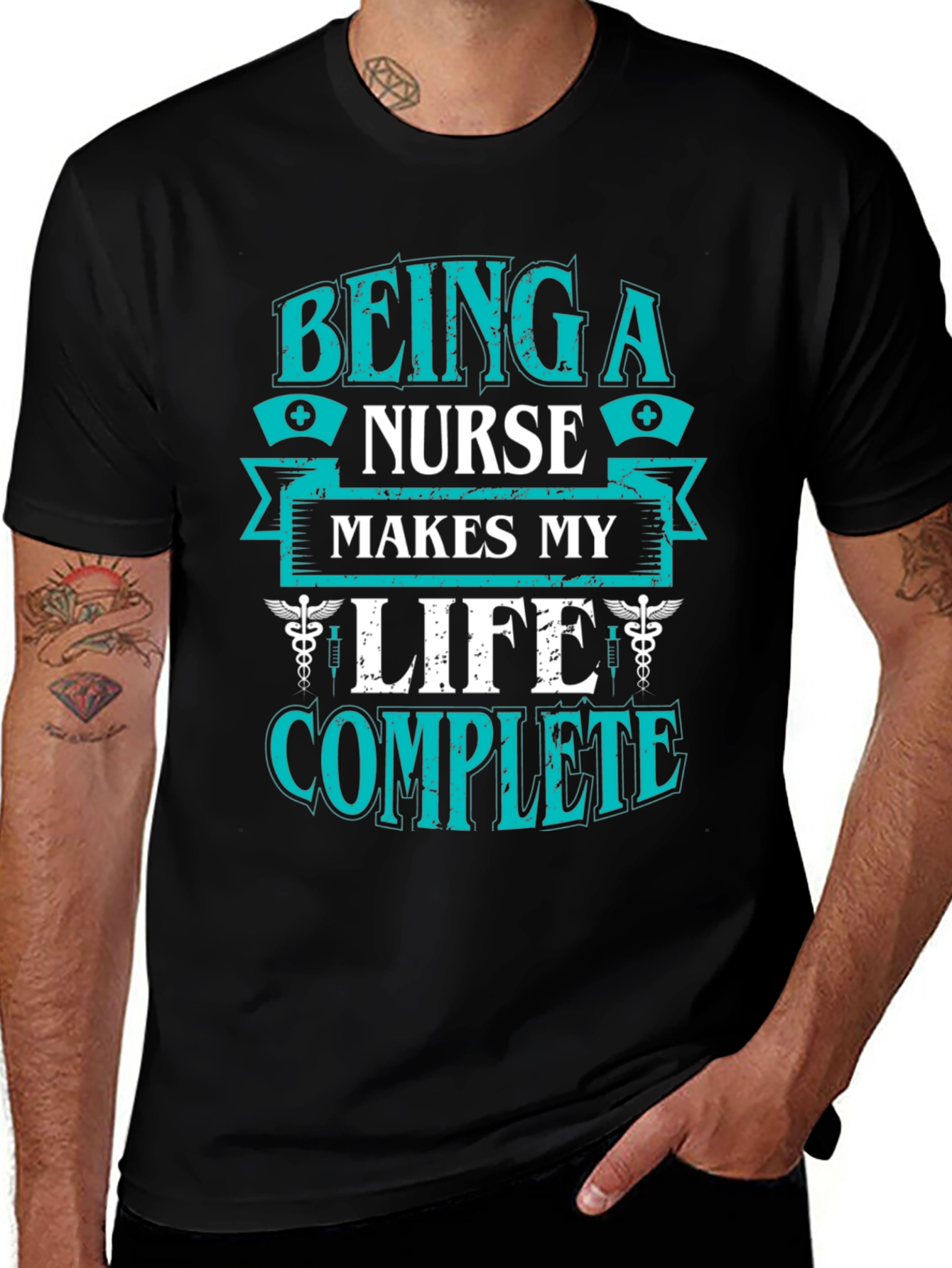 Being A Nurse Makes My Life Complete T-Shirt