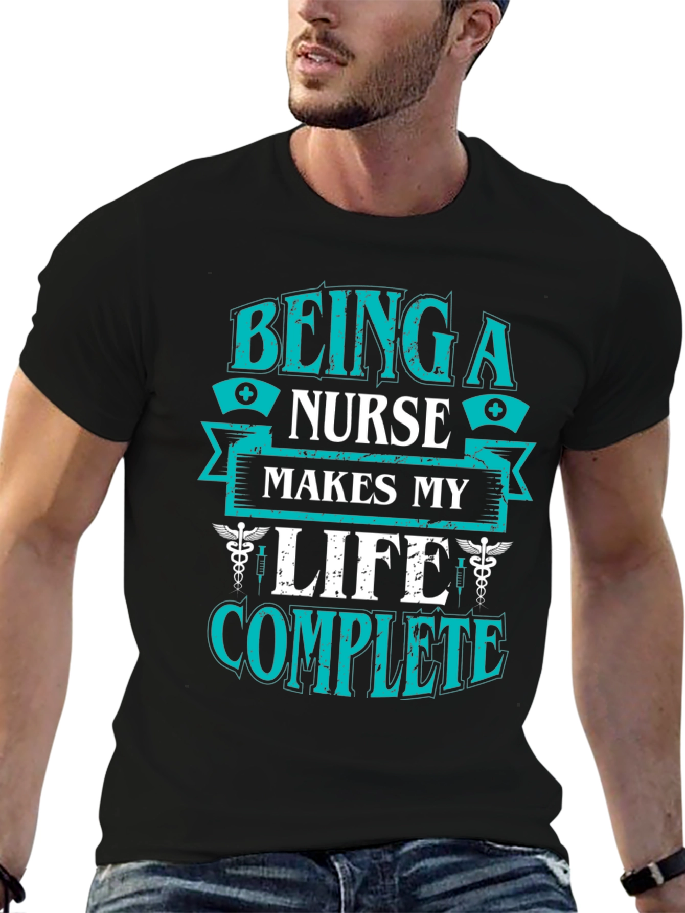 Being A Nurse Makes My Life Complete T-Shirt