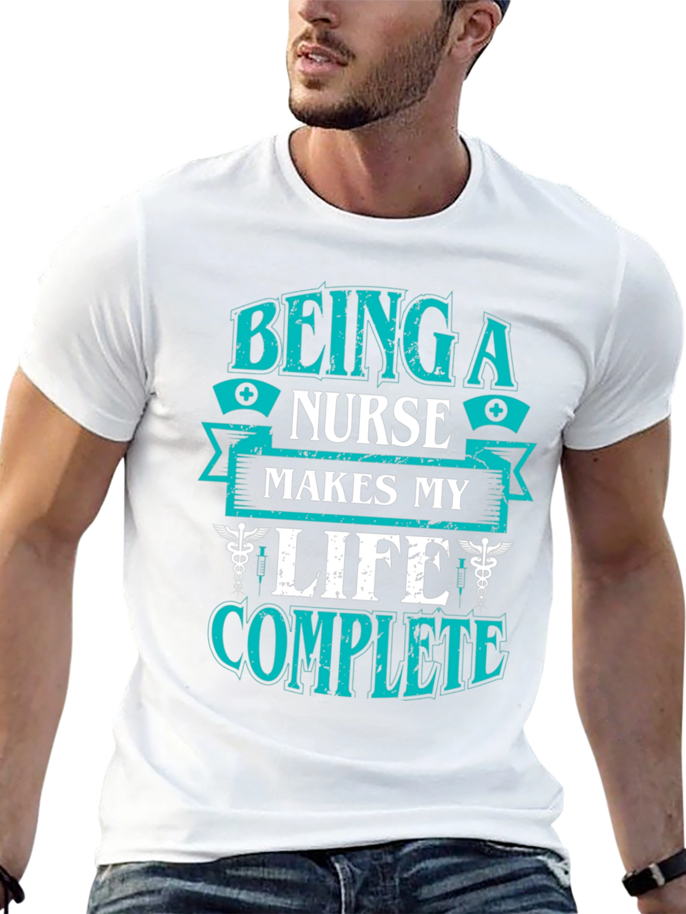 Being A Nurse Makes My Life Complete T-Shirt