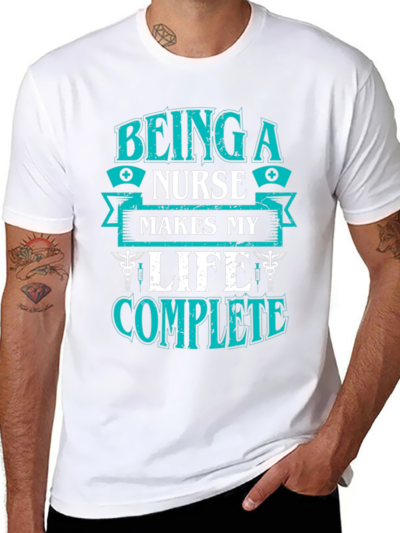 Being A Nurse Makes My Life Complete T-Shirt