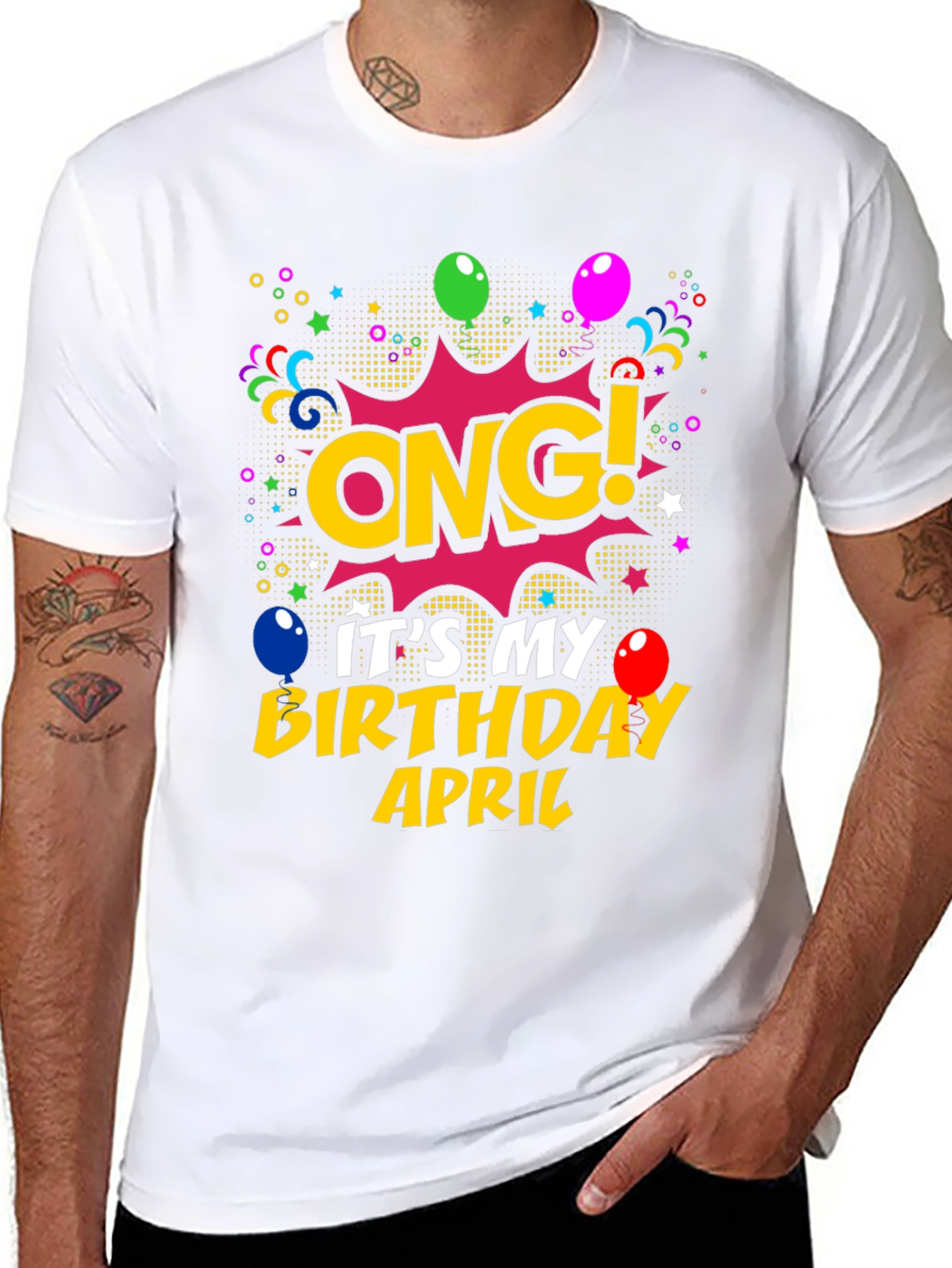 OMG! Its My Birthday April T-Shirt