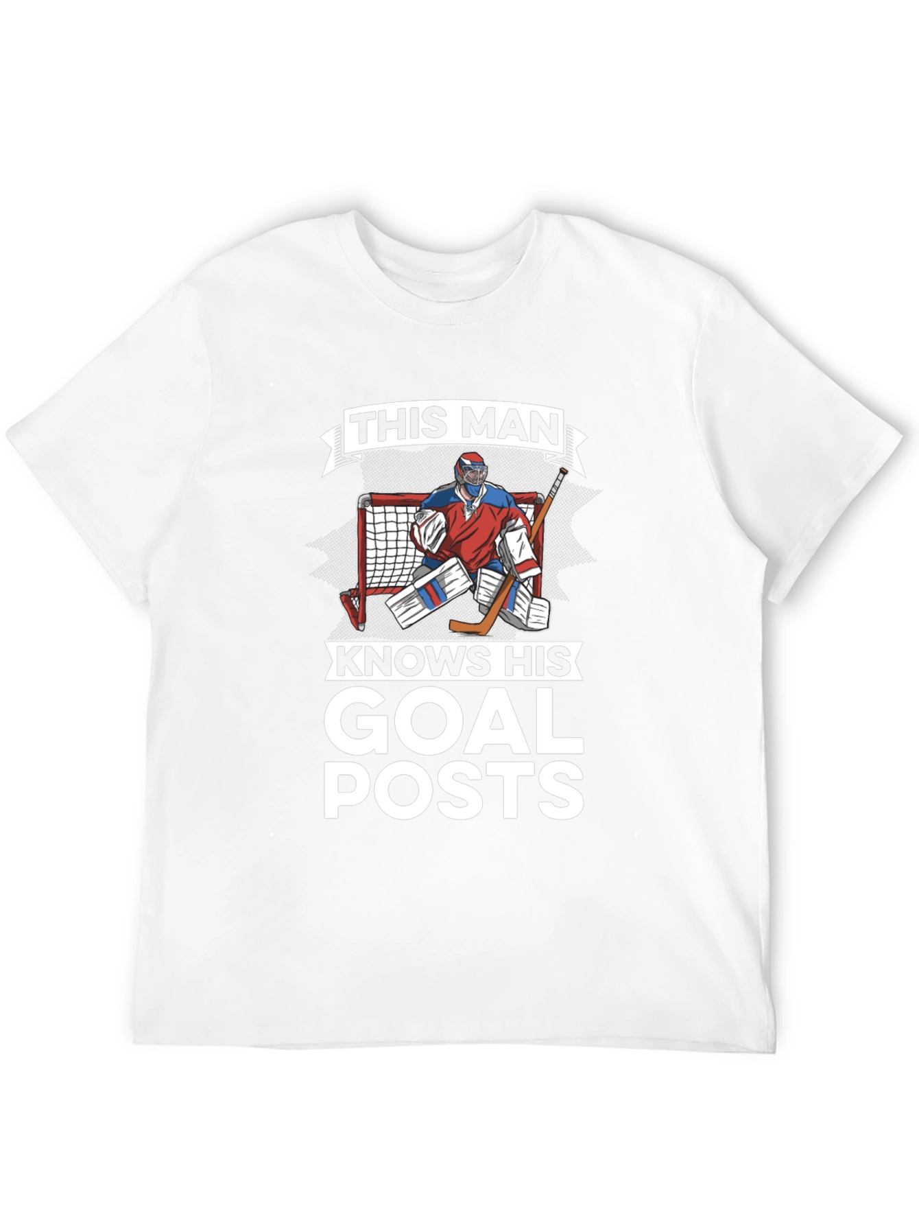 Hockey Goalie Goal Posts T-Shirt