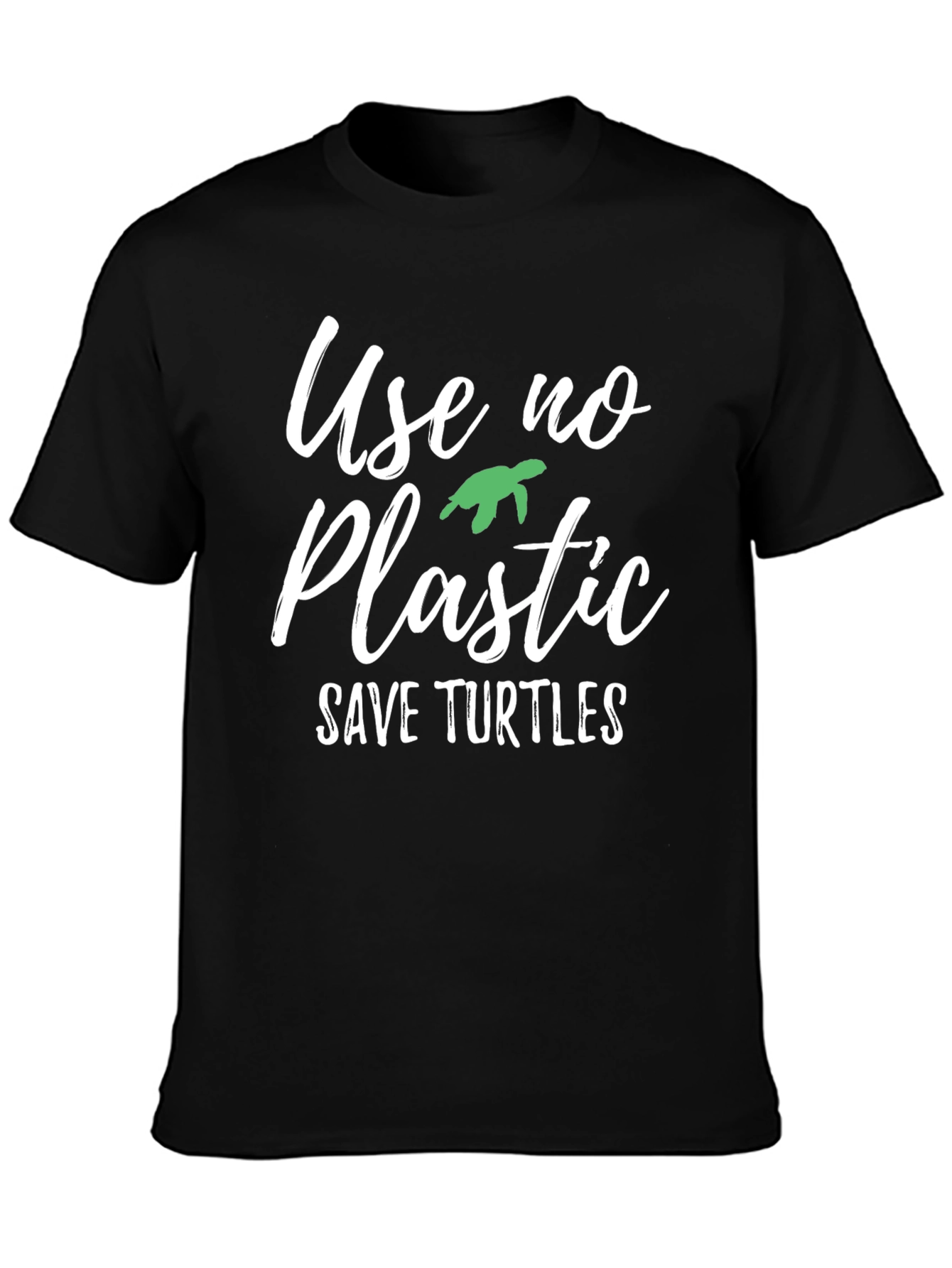 Eco-Friendly Use No Plastic Graphic Tee
