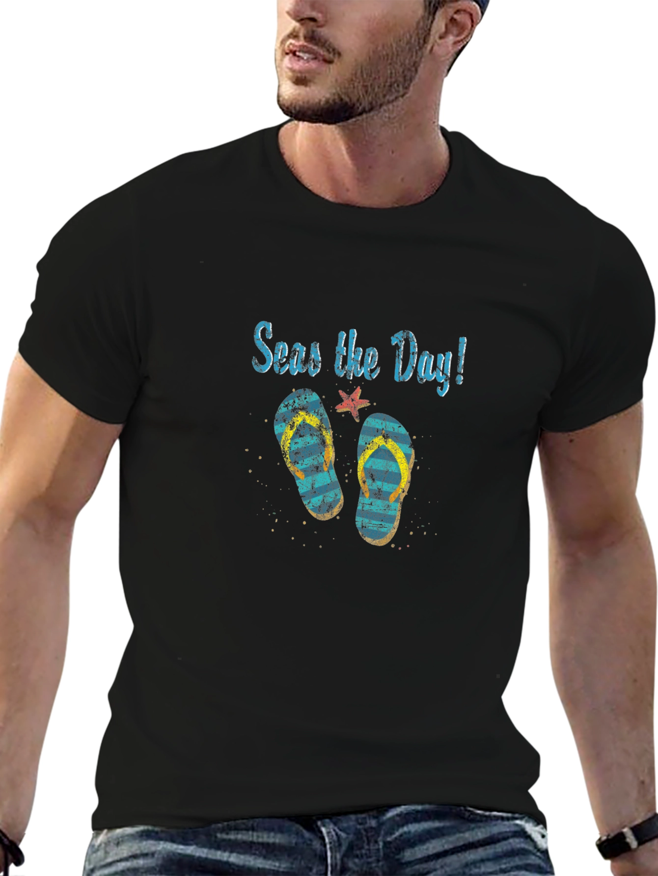 Seas The Day Graphic Tee