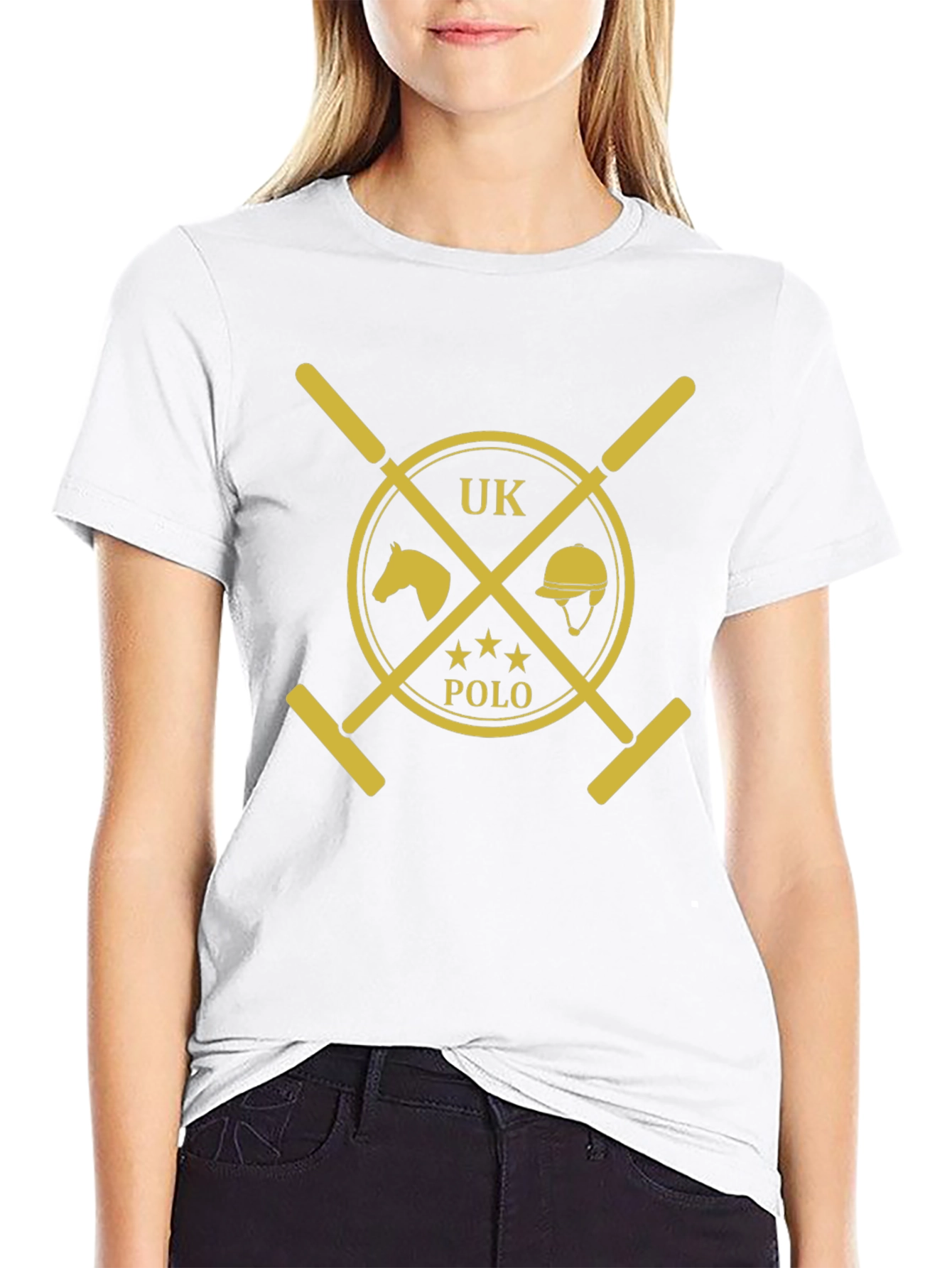 UK Polo Graphic Tee - Classic Style