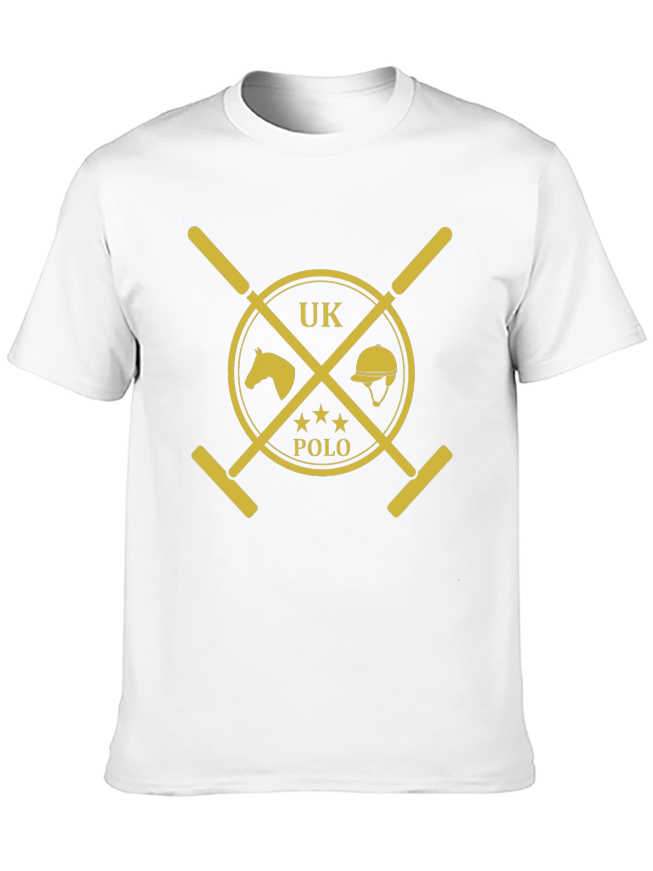 UK Polo Graphic Tee - Classic Style