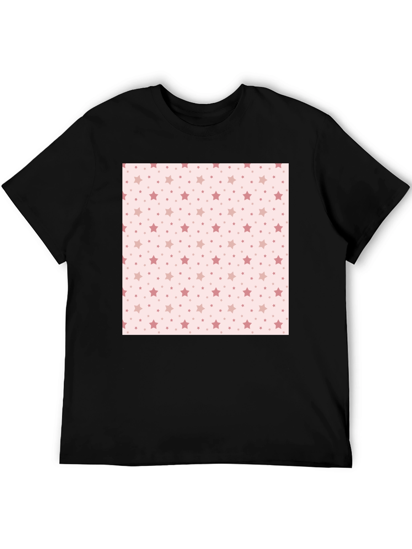 Star Pattern Tee - Stylish Casual Wear