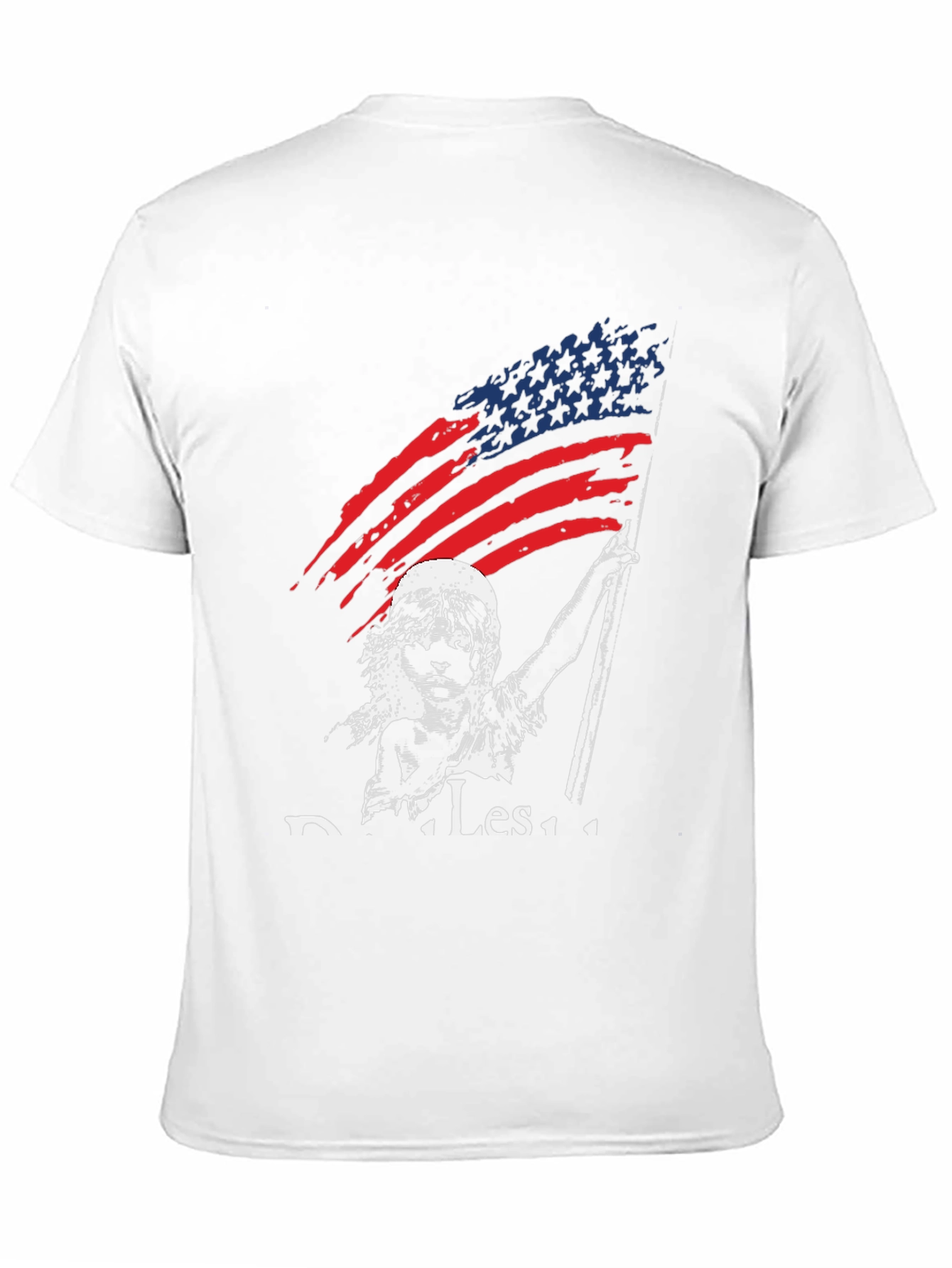 Distressed American Flag T-Shirt